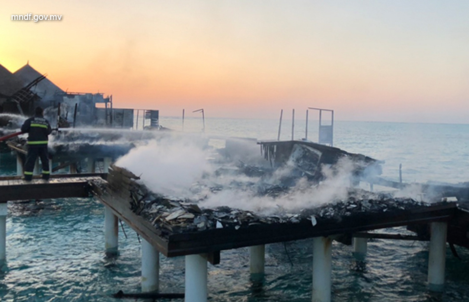 ތާޖްގެ ފަސް ރޫމް އަނދައި ހުލިވެފައި-- ފޮޓޯ: އެމްއެންޑީއެފް