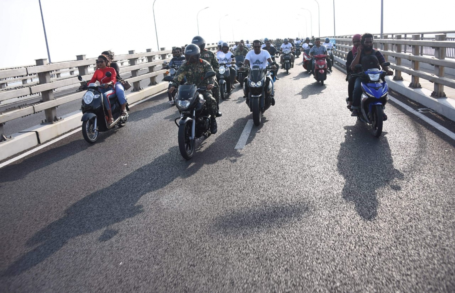 "މީތި ސަޅި" ކެމްޕެއިންގައި ސައިކަލު ދުއްވަނީ.-- މިިހާރު ފޮޓޯ