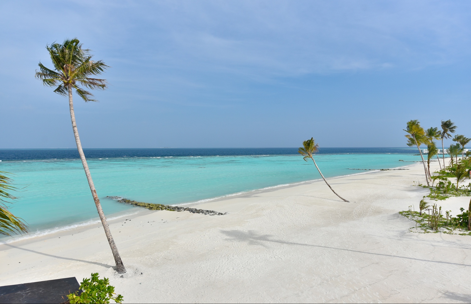 ލަކްސްގެ ފަރާތުން ރާއްޖޭގައި ހުޅުވި ދެވަނަ ރިސޯޓު، ލަކްސް ނޯތު މާލެ ރިސޯޓުގެ އަތިރިމަތި ސަރަހައްދު.---ފޮޓޯ: ހުސައިން ވަހީދު/މިހާރު