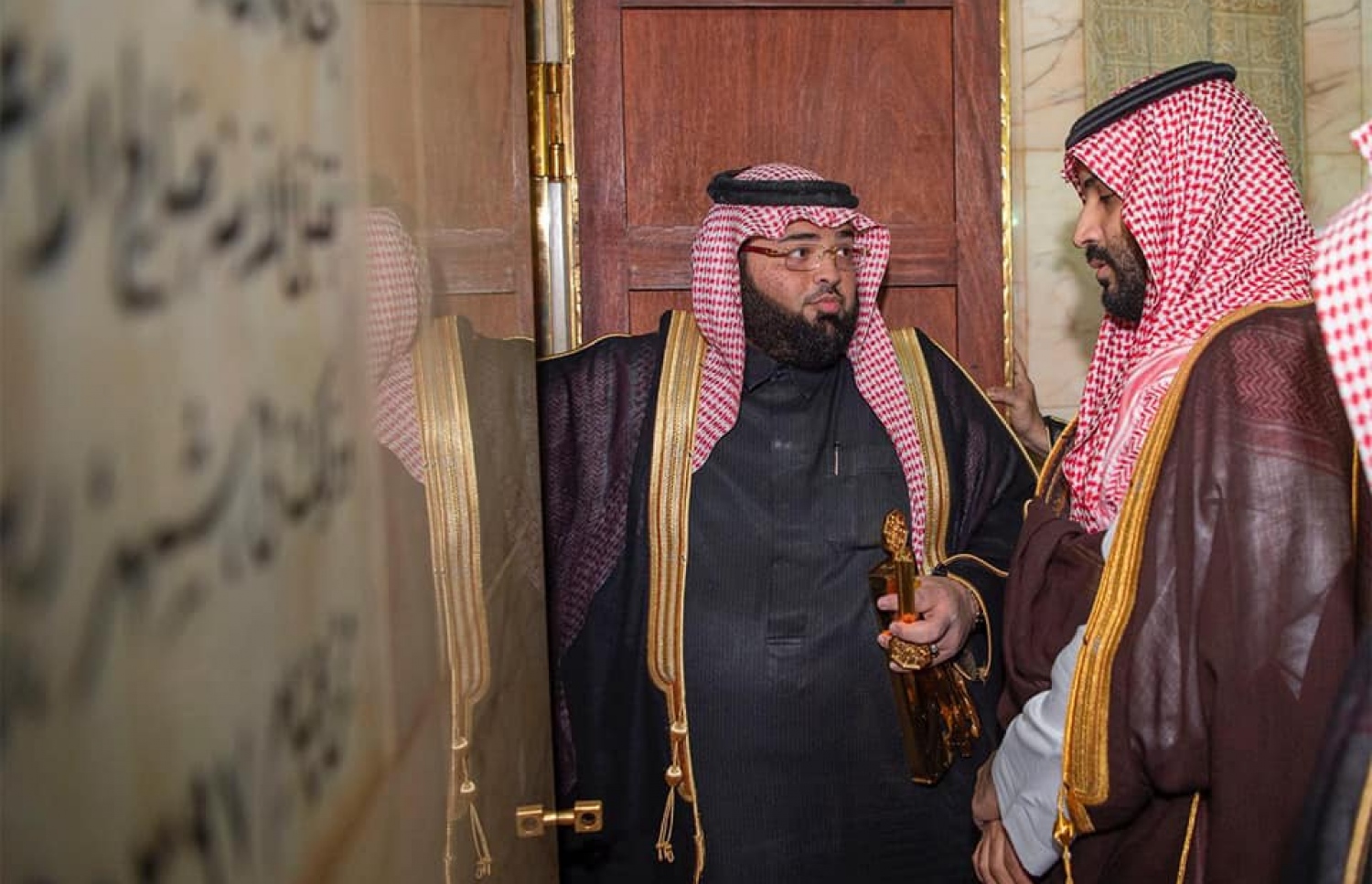 މައްކާ، ފެބްރުއަރީ 12، 2019: ޕްރިންސް މުހައްމަދު މައްކާގެ ހަރަމްފުޅުގެ އެކި ތަންތަން ބައްލަވާލައްވަނީ.