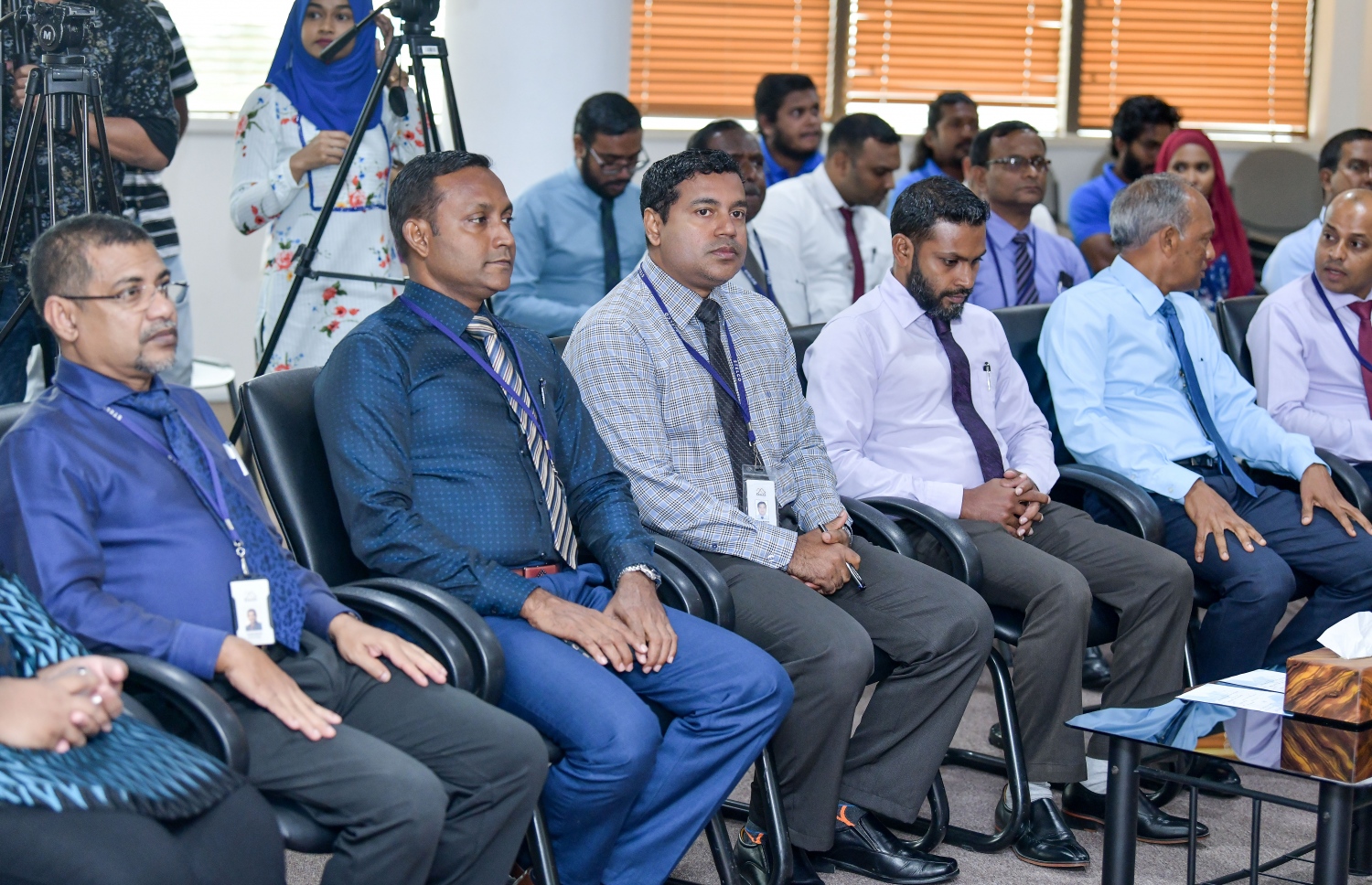 ސްޓެލްކޯގައި މިއަދު ބޭއްވި ރަސްމިއްޔާތުގެ ތެރެއިން. -- ފޮޓޯ: ނިޝާން އަލީ/މިހާރު