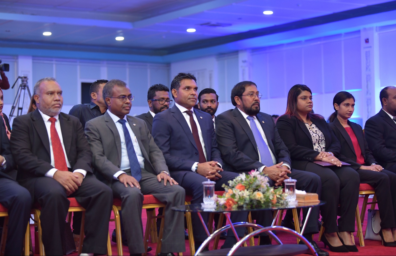 މާލެ: ފެބުރުއަރީ 19، 2019: ޝަރުއީ ދާއިރާ މިނިވަންކުރުމާއި ހަރުދަނާކުރުމާ ގުޅޭގޮތުން ބާއްވާ ސެމިނާ ފެށުމުގެ ރަސްމިއްޔާތުގެ ތެރެއިން---. ފޮޓޯ: ހުސައިން ވަހީދު/މިހާރު