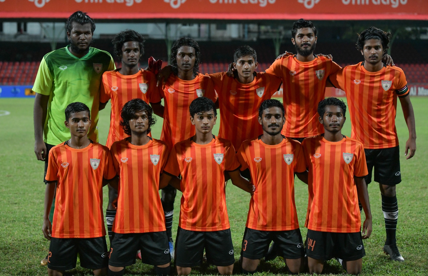 މާލެ- 19 ފެބުރުއަރީ 2019- ޔޫތު ޗެމްޕިއަންޝިޕް ފުޓްބޯޅަ މުބާރާތުގެ ފައިނަލް މެޗުގެ ތެރެއިން، ޓީސީ ސްޕޯޓްސް ކްލަބް އަދި އީގަލްސް ބައްދަލުކުރި މެޗު.-- ފޮޓޯ: ނިޝާން އަލީ/މިހާރު