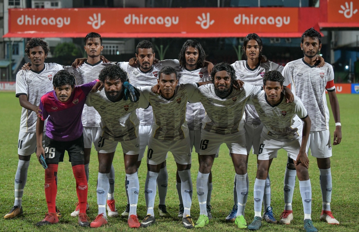 މާލެ- 19 ފެބުރުއަރީ 2019- ޔޫތު ޗެމްޕިއަންޝިޕް ފުޓްބޯޅަ މުބާރާތުގެ ފައިނަލް މެޗުގެ ތެރެއިން، ޓީސީ ސްޕޯޓްސް ކްލަބް އަދި އީގަލްސް ބައްދަލުކުރި މެޗު.-- ފޮޓޯ: ނިޝާން އަލީ/މިހާރު