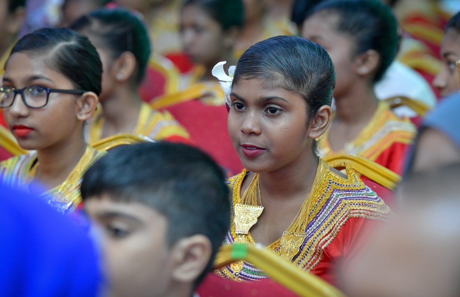 މާލެ: ފެބުރުއަރީ 21، 2019- މި އަހަރުގެ މާދަރީ ބަހުގެ ދުވަހުގެ މުނާސަބަތުގައި ދަރުބާރުގޭގައި ބޭއްވި ހާއްސަ ރަސްމިއްޔާތުގެ ތެރެއިން.--- ފޮޓޯ: ނިޝާން އަލީ/މިހާރު