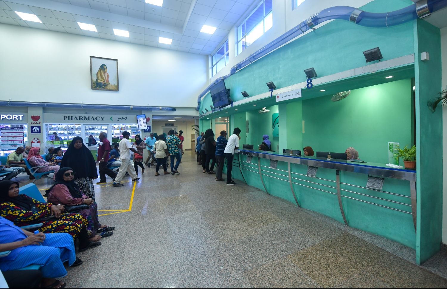 އައިޖިއެމްއެޗުން ބަޔަކު ޚިދުމަތް ހޯދަނީ: ކޮވިޑް-19 ގެ ހާލަތާ ގުޅިގެން އައިޖީއެމްޗުން ޚިދުމަތް ހޯދުމުގައި ބޮޑު ބަދަލެއް ވަނީ ގެނެސްފައި.---ފޮޓޯ: މިހާރު