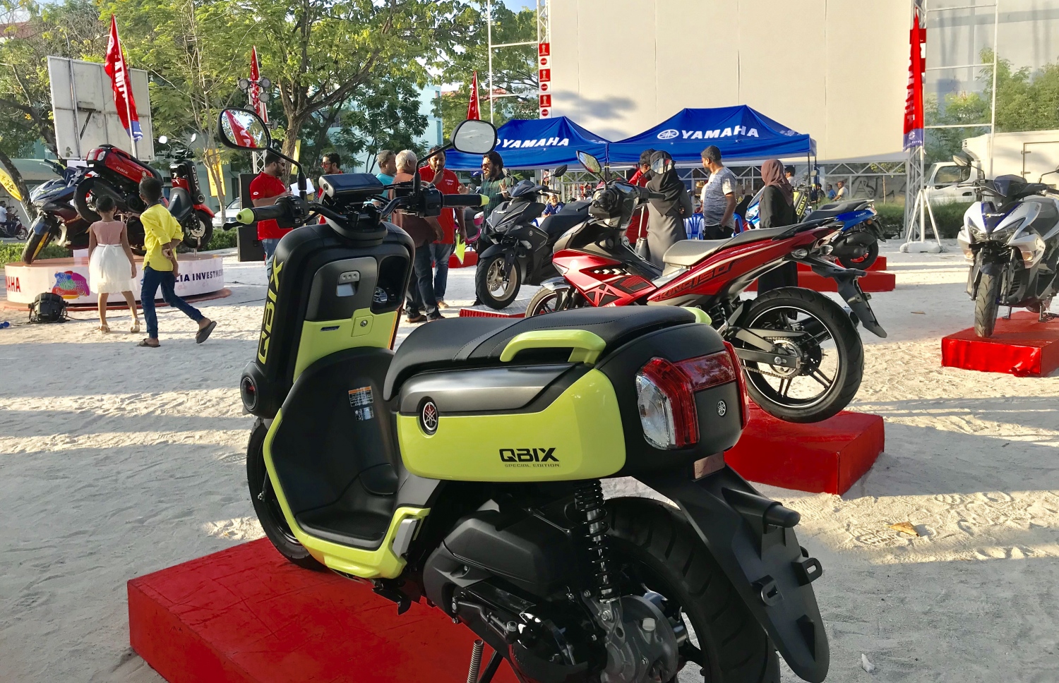 ހުޅުމާލޭ މެއިން ބަސްޓޮޕް ސަރަހައްދުގައި ކުރިއަށްދާ އެލިއާ އިންވެސްޓްމެންޓްގެ ސައިކަލުތަކަށް ހާއްސަ ޕްރޮމޯޝަން ހަރަކާތްތަައް ކުރިއަށްދަނީ--ފޮޓޯ:މިހާރު