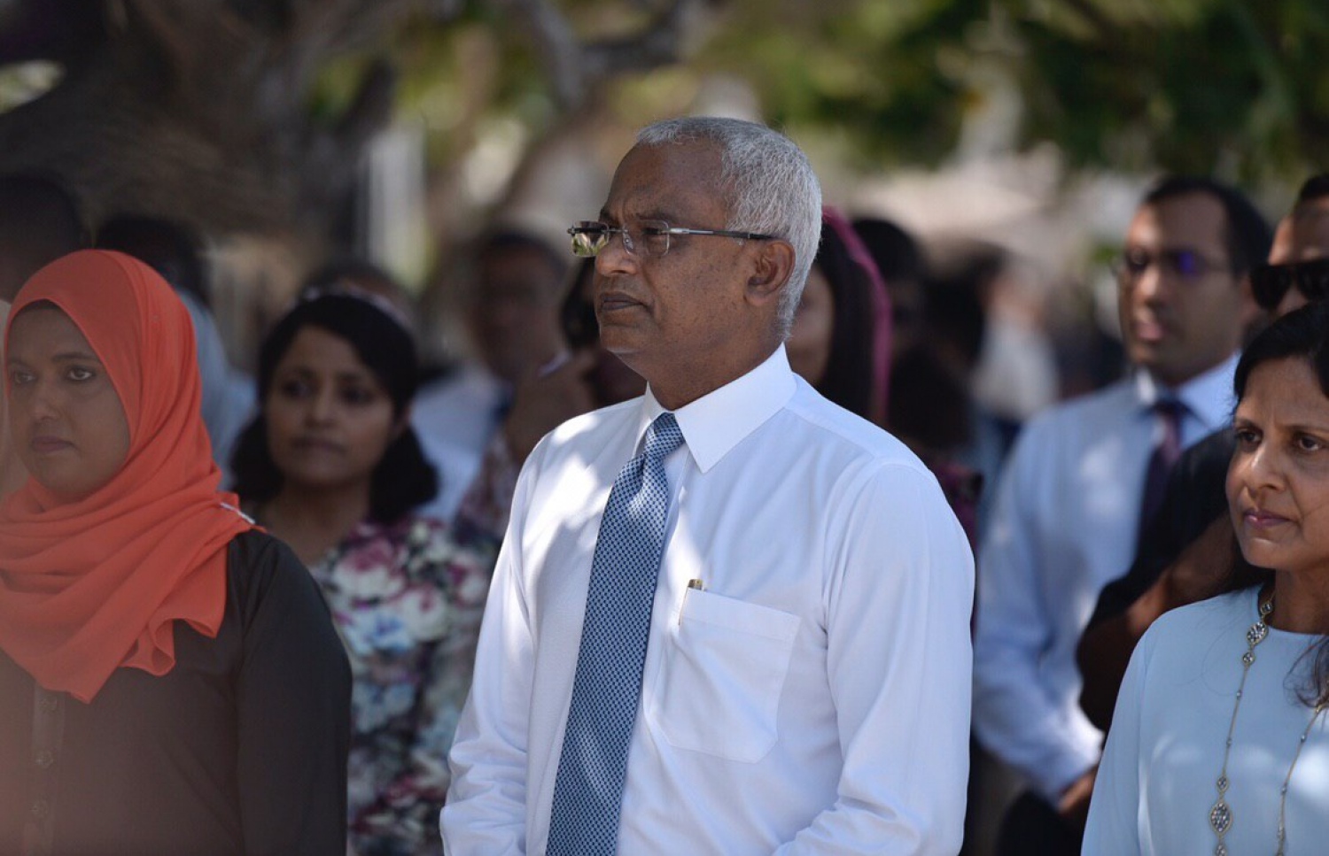 ރައީސް އިބްރާހިމް މުހައްމަދު ސޯލިހް. ---