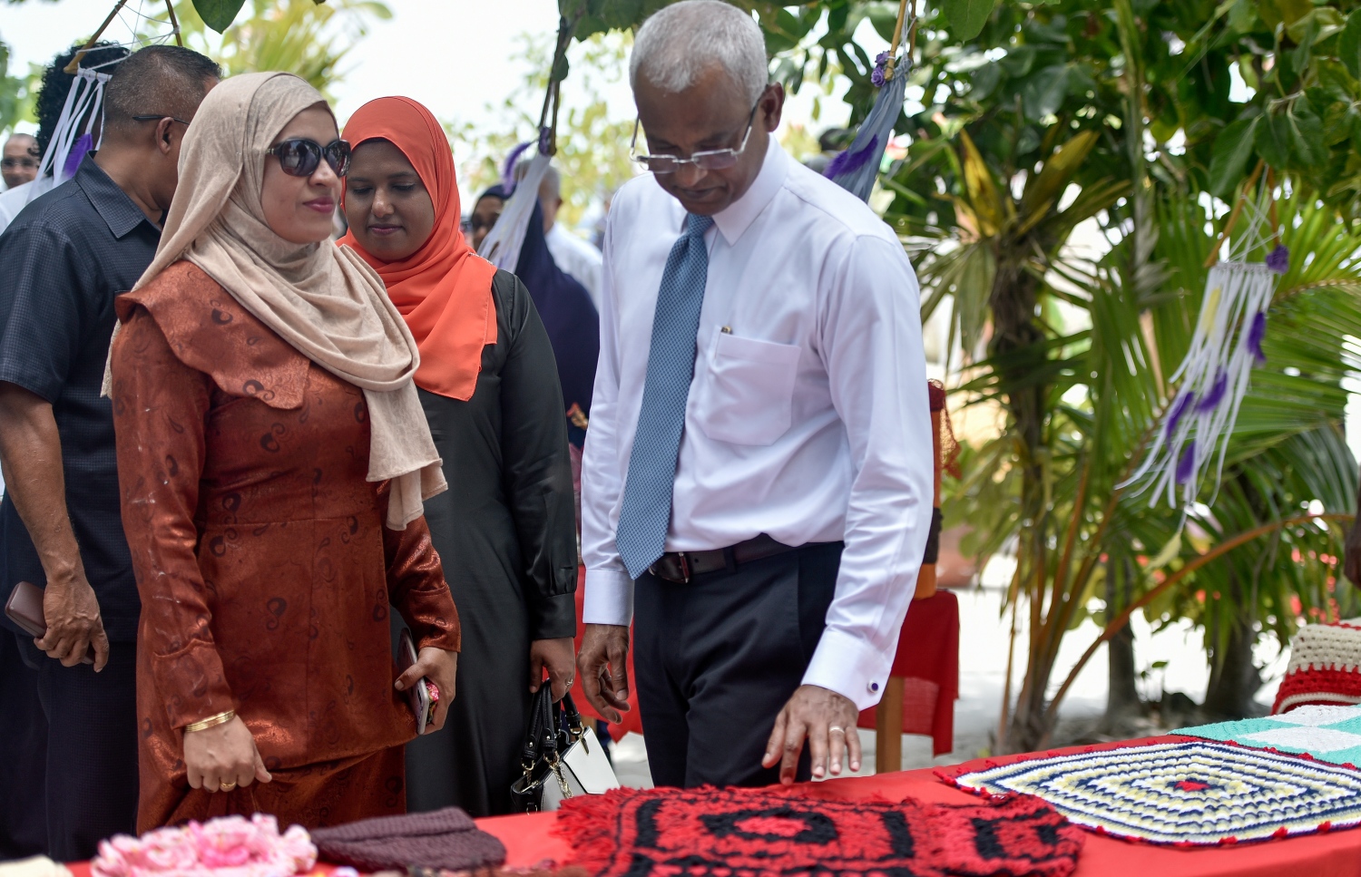 ކ. މާފުށި: މާޗް 7، 2019- މި ރަށުގައި ބޭއްވި، މި އަހަރުގެ ބައިނަލްއަގްވާމީ އަންހެނުންގެ ދުވަހުގެ ރަސްމީ ޖަލްސާގެ ތެރެއިން.---ފޮޓޯ: އަހުމަދު ނިިޝާތު/މިހާރު