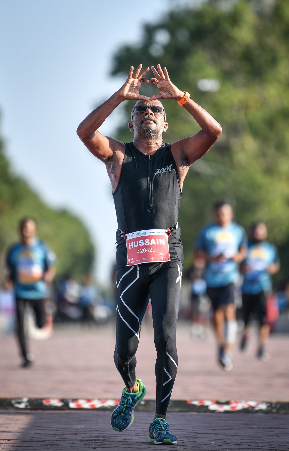 ހުޅުމާލެ (މާޗް 8) – މޯލްޑިވްސް އިންޓަނޭޝަނަލް މެރެތަންގެ ފުލް މެރެތަން ރޭސް ކުޑަ ހުސެން ނިންމަނި. –ފޮޓޯ: ނިޝާން އަލީ/ މިހާރު