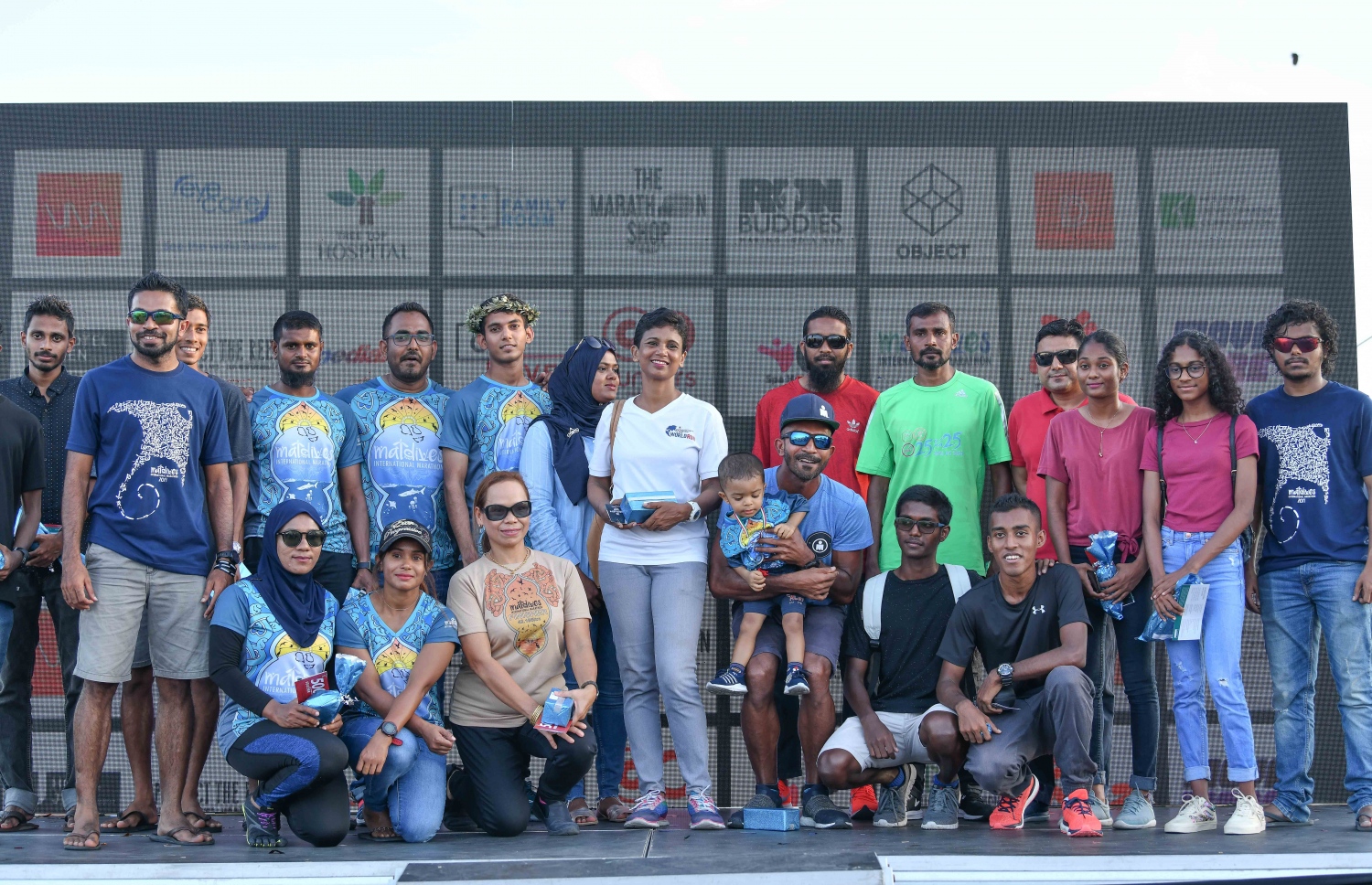 މާލެ- 9 މާޗް 2019 : ފުރަތަމަ ފަހަރަށް ބޭއްވި މޯލްޑިވްސް އިންޓަނޭޝަނަލް މެރެތަންގެ ވަނަތައް ހޯދި ބައިވެރިން--. ފޮޓޯ: ނިޝާން އަލީ/ މިހާރު