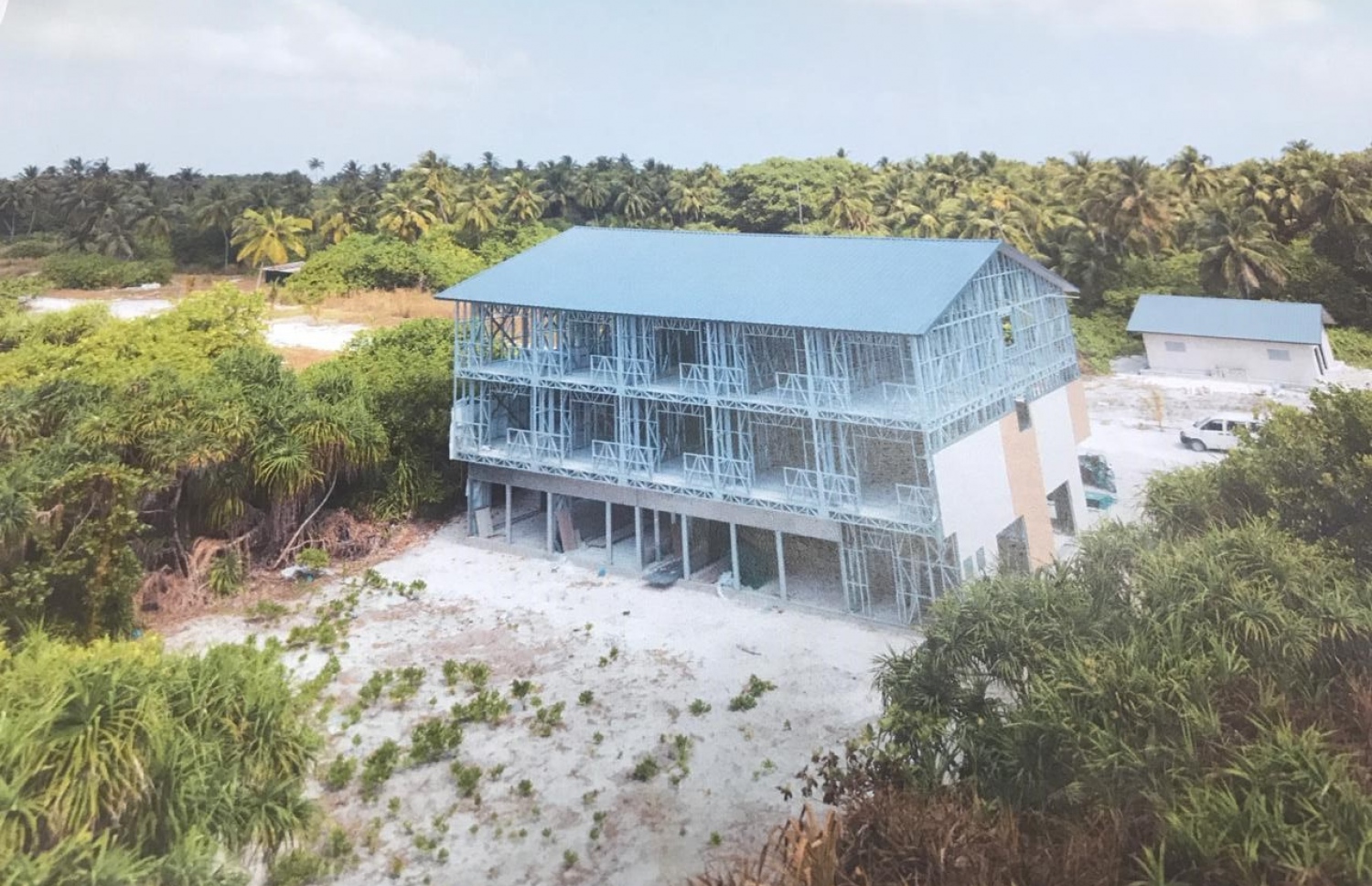 ކާށިދޫ ޓޫރިސްޓު ވިލެޖަށް އެއް މިލިއަން ޑޮލަރު ހަރަދުކޮށްފައިވާއިރު ހަމައެކަނި ނިމިފައި ހުރި މަސައްކަތް-- އެމްއައިޓީޑީސީ