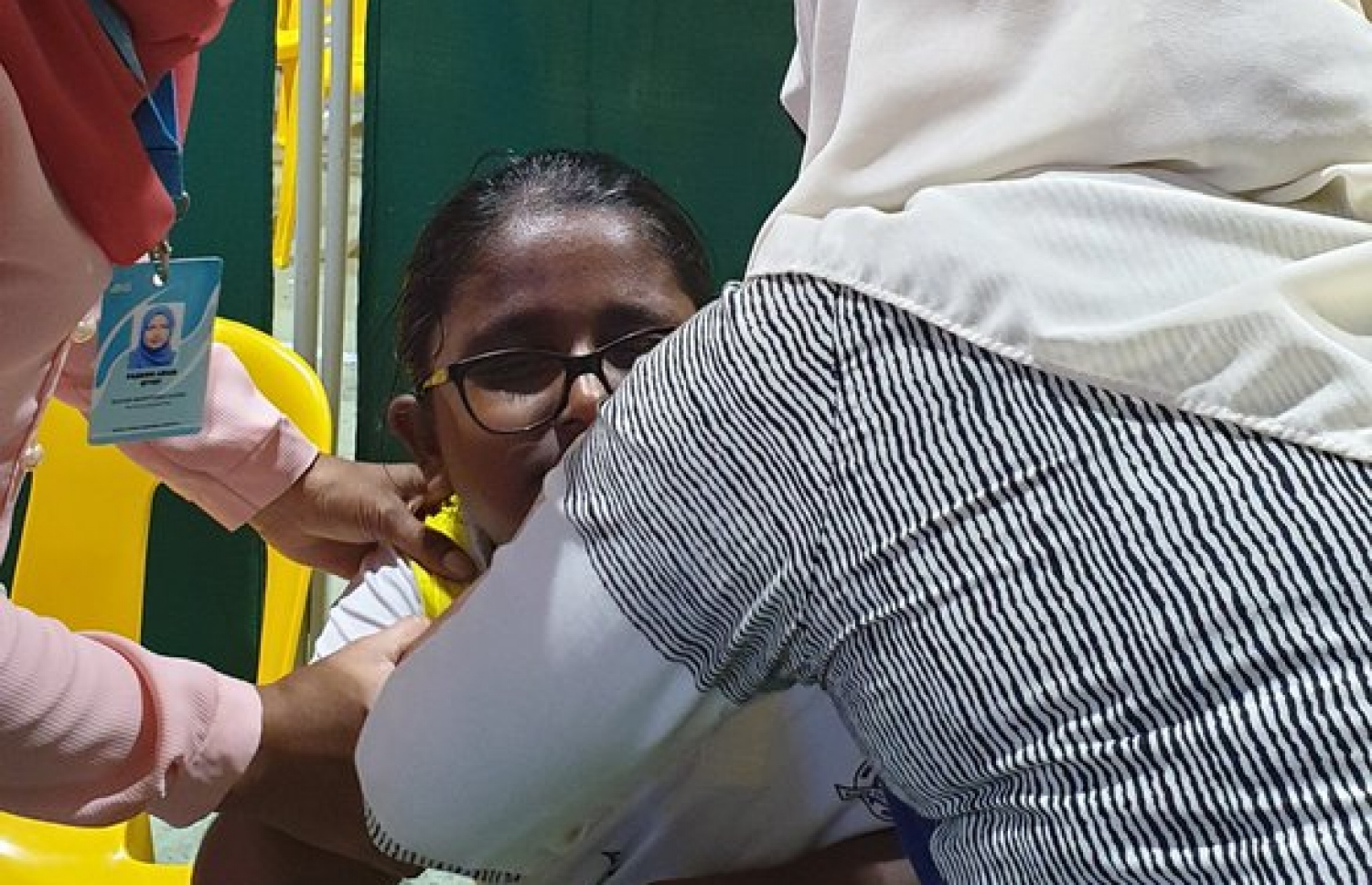 ތާޖުއްދީން ސްކޫލުގައި އިއްޔެ އެޗްޕީވީ ވެކްސިން ދެނީ