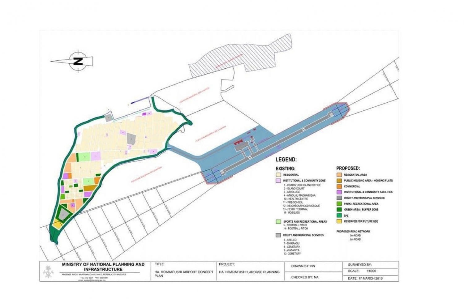 ހޯރަފުށީގައި އެއާޕޯޓް އެޅުމާބެހޭ ގޮތުން ތައްޔާރުކޮށްފައިވާ ކުރެހުމެއް