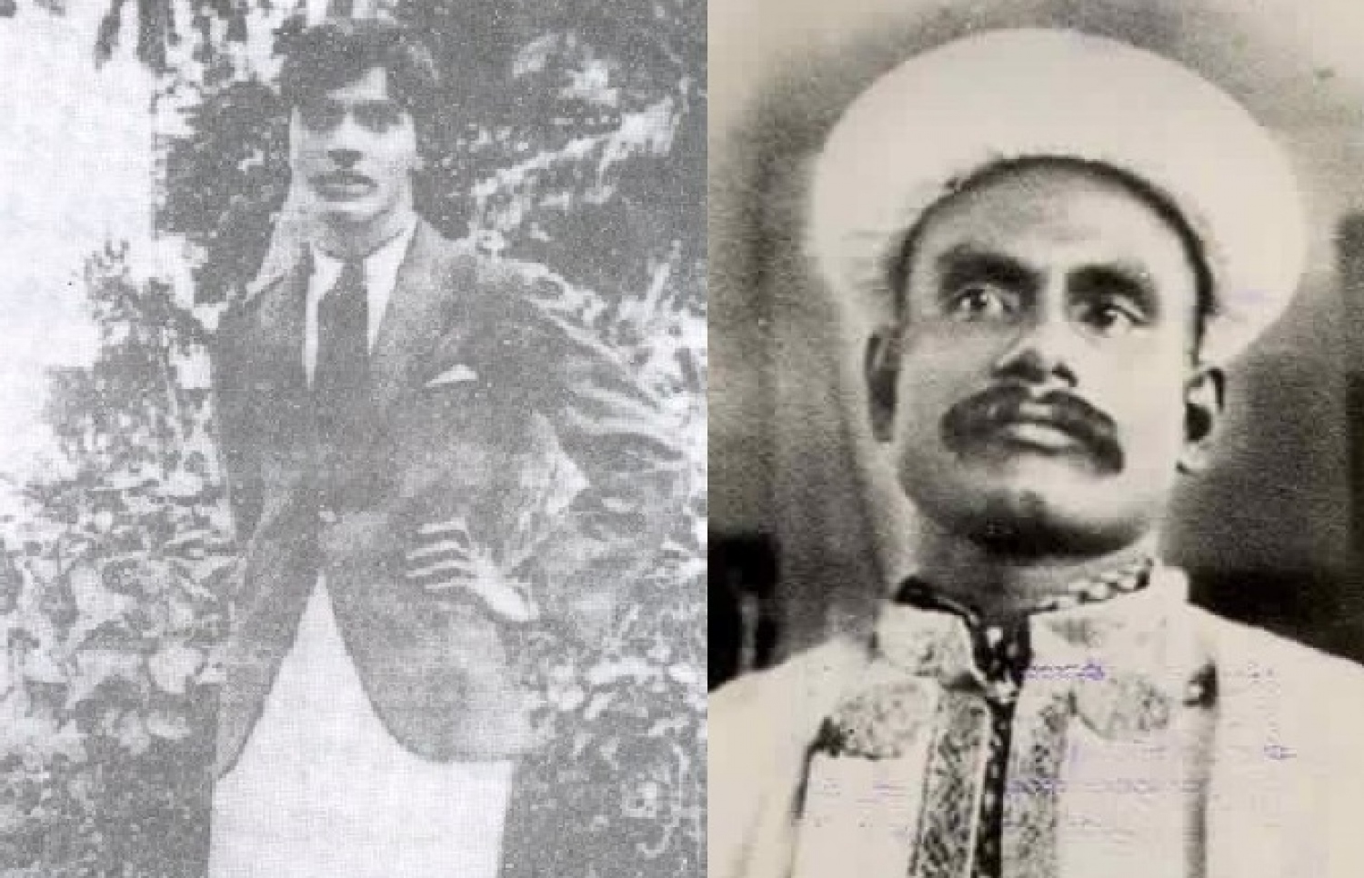 ސުލްތާން މުހައްމަދު ޝަމްސުއްދީން (ކ) އާއި ދަރިކަލުން އަލް އަމީރު ހަސަން އިއްޒުއްދީން.