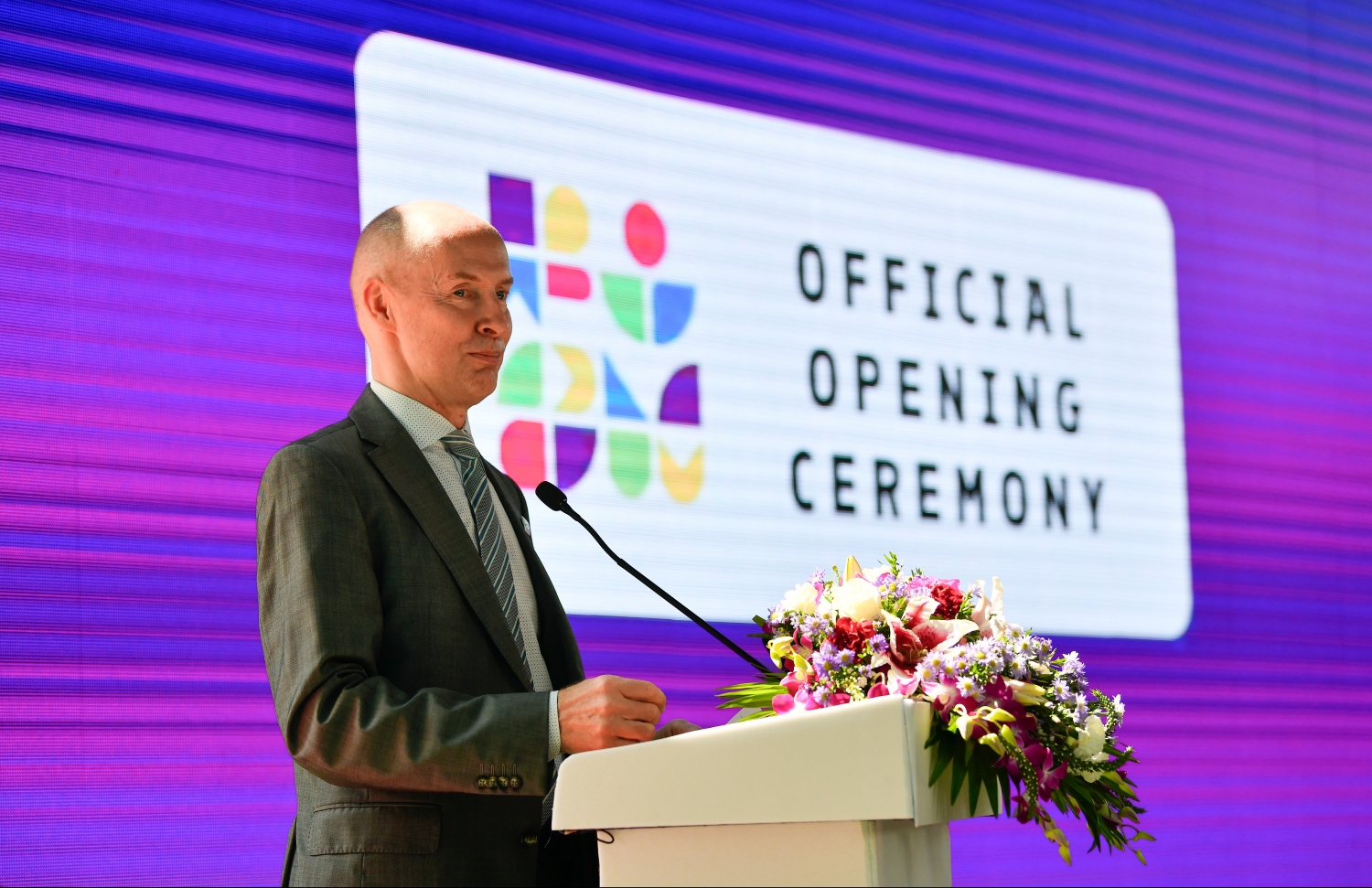 މާލެ: އޭޕްރިލް 8، 2019: ފިންލޭންޑް އިންޓަނޭޝަނަލް ސްކޫލު ހުޅުވުމުގެ ހަފްލާގެ ތެރެއިން.--- ފޮޓޯ: ހުސެން ވަހީދު /މިހާރު