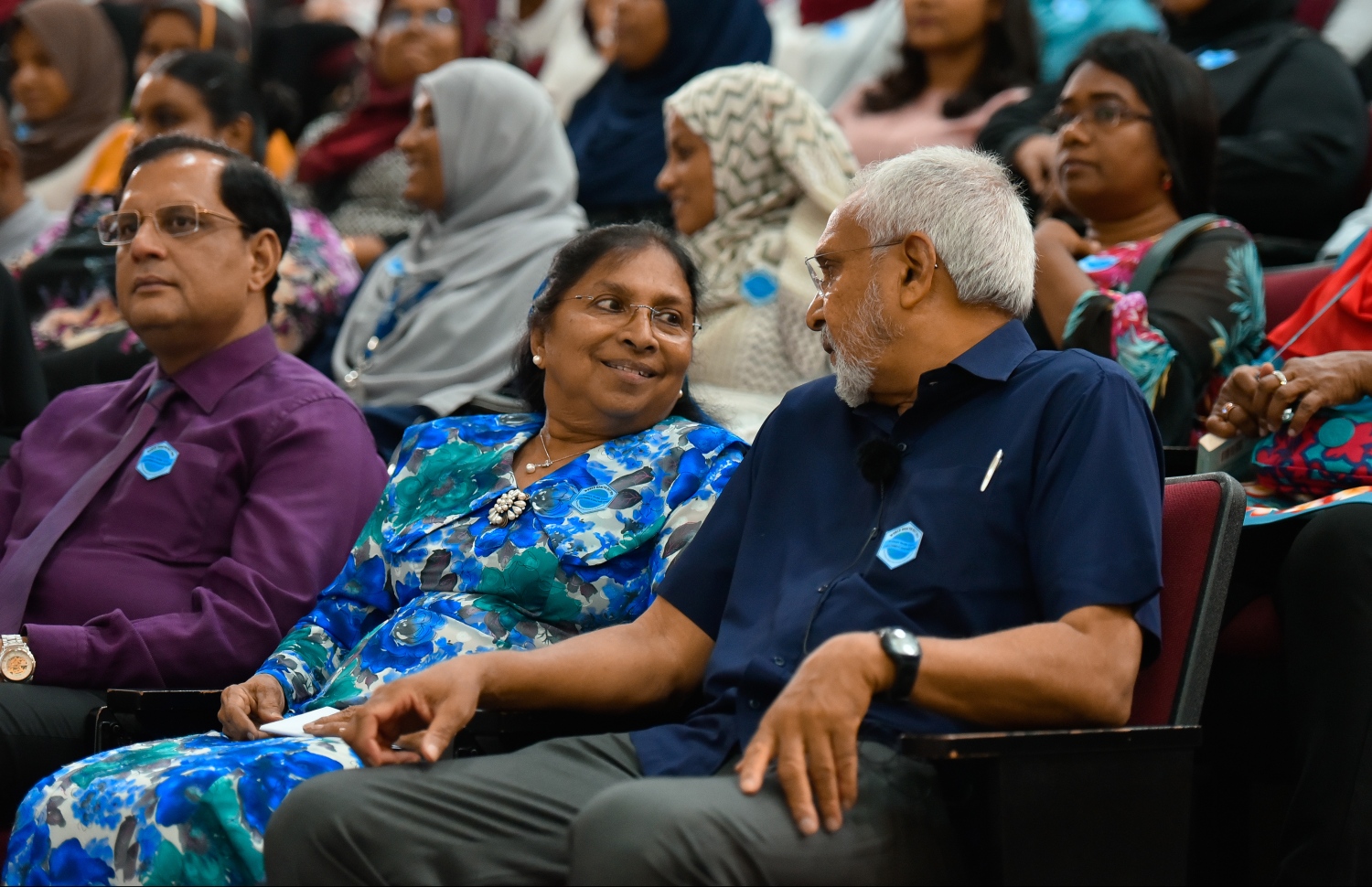 ފެކަލްޓީ އޮފް ހެލްތު ސައިންސަސްގައި ރޭ ބޭއްވި ޕްރައިމަރީ ހެލްތު ކެއާ ފޯރަމްގައި ކުރީގެ ހެލްތު މިނިސްޓަރު ޑރ. އާމިނަތު ޖަމީލް  ބައިވެރިވެވަޑައިގަންނަވަނީ-- ފޮޓޯ: ހުސެއިން ވަހީދު/ މިހާރު