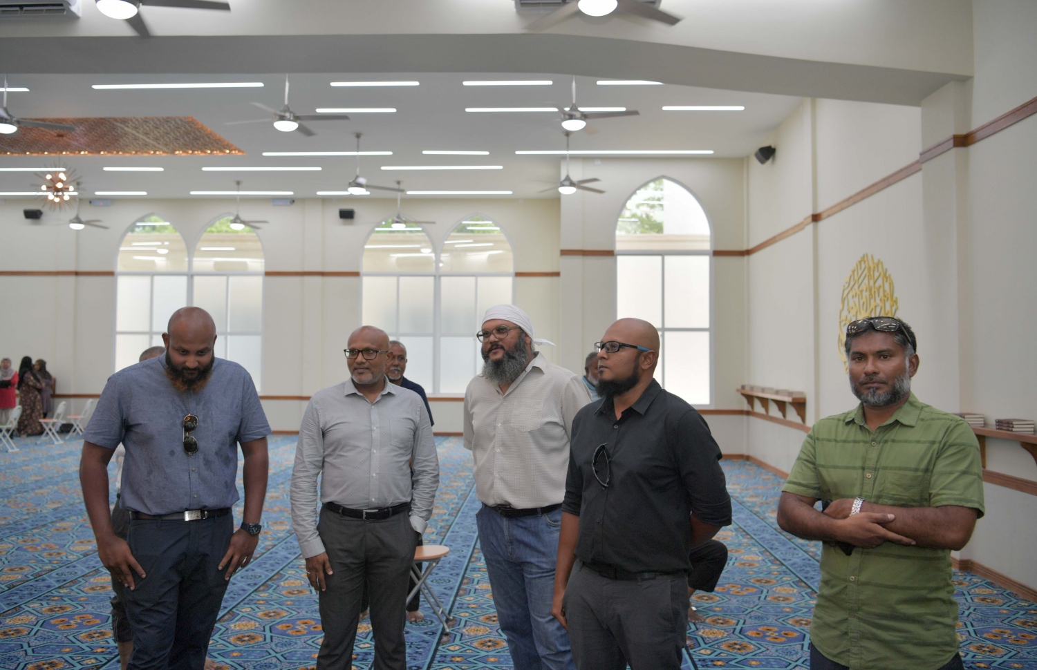 ވިލިމާލެ: އޭޕްރިލް 17، 2019: ވިލިމާލޭގައި ހެދި "މަސްޖިދުލް ބިއްރި" ހުޅުވުމަށް ބޭއްވި ރަސްމިއްޔާތެއްގެ ތެރެއިން.- ފޮޓޯ: ރައީސް އޮފީސް