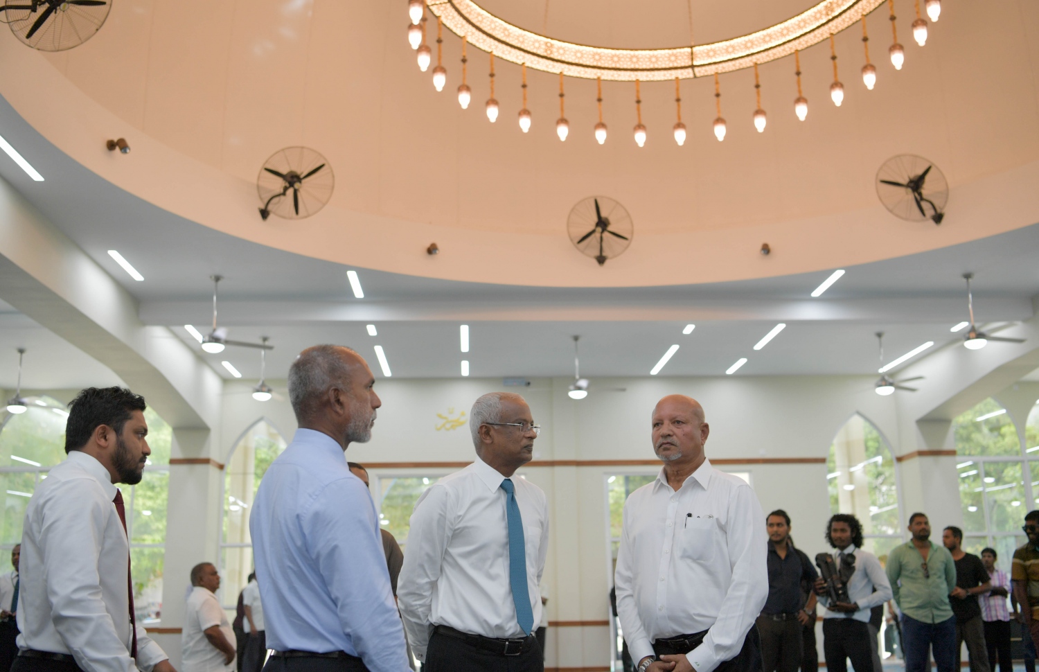 ވިލިމާލޭގައި ހެދި "މަސްޖިދުލް ބިއްރި" ހުޅުވުން