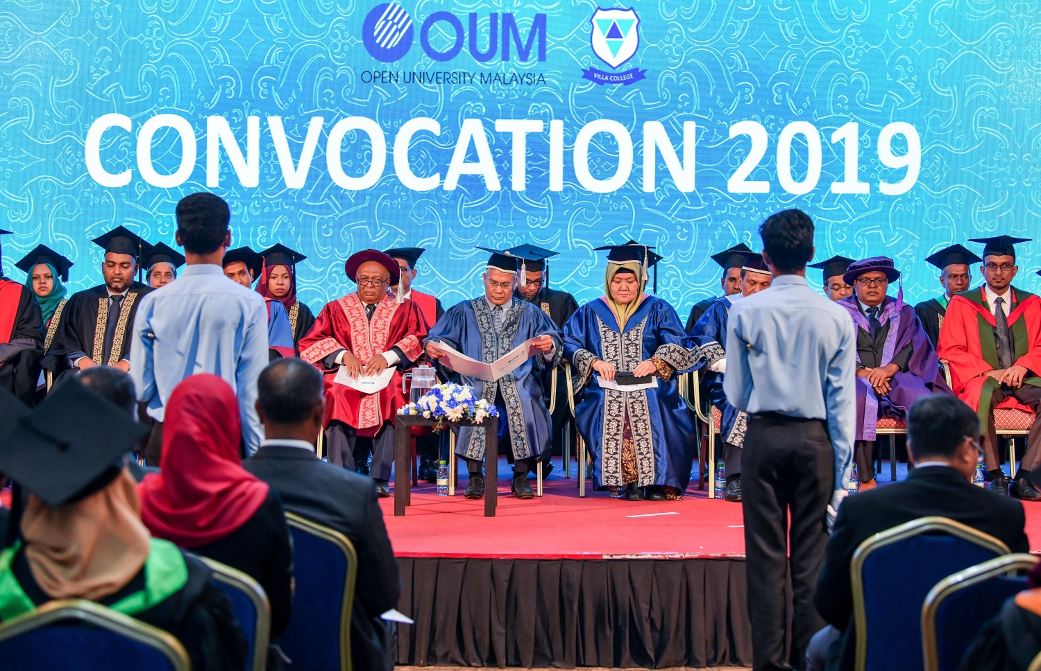 މާލެ- އޭޕްރީލް 20، 2019- ވިލާ ކޮލެޖުގެ މިދިޔަ އަހަރުގެ ދަސްވެނިވުމުގެ ހަފުލާގެ ތެރެއިން.---ފޮޓޯ: ނިޝާން އަލީ/މިހާރު