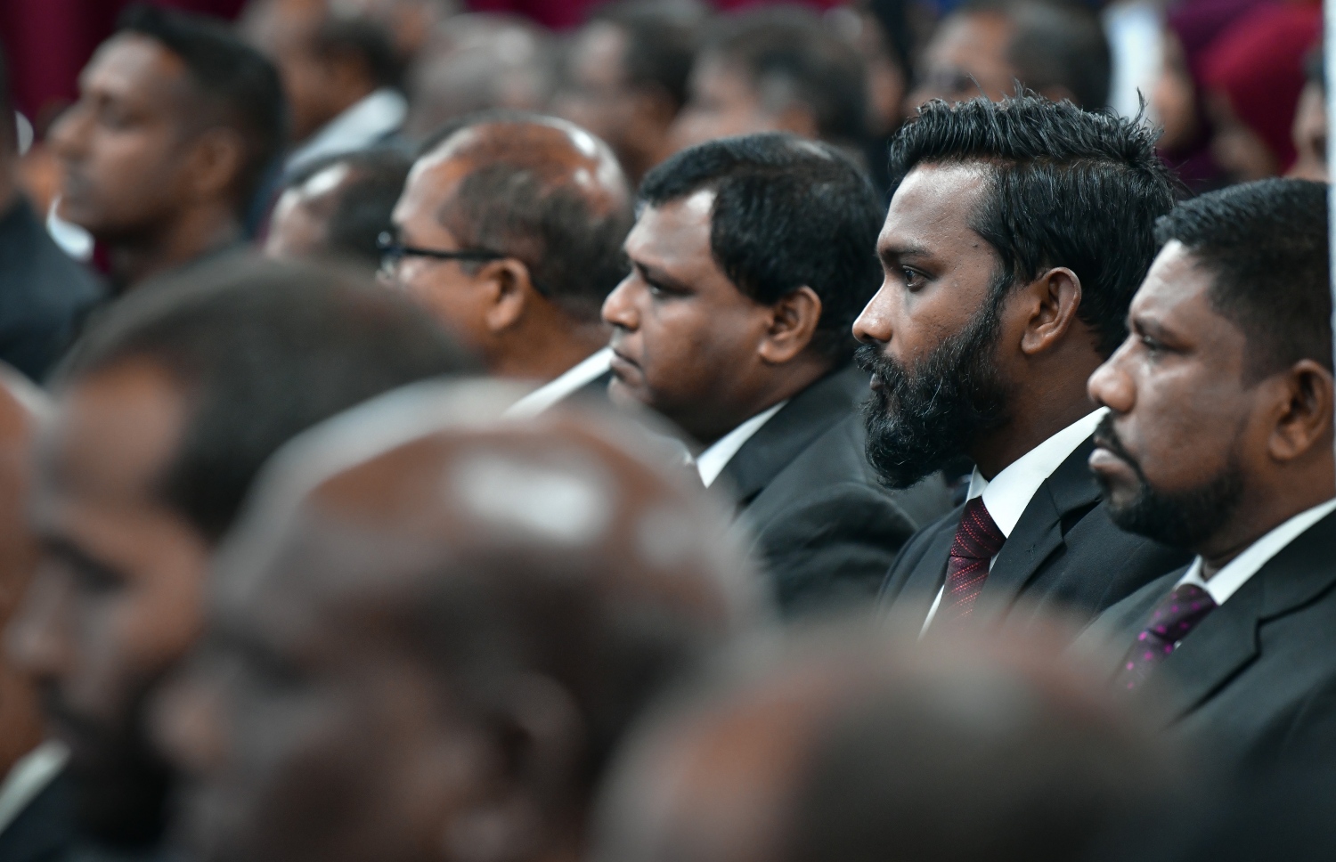 މާލެ: މޭ 1، 2019: ޝަރުއީ ދާއިރާ ތަރައްގީކޮށް، އިސްލާހު ކުރާނެ މަގުޗާޓު ނެރުމަށް އިސްލާމީ މަރުކަޒުގައި ބޭއްވި ރަސްމިއްޔާތެއްގެ ތެރެއިން.-- ފޮޓޯ: ނިޝާން އަލީ /މިހާރު