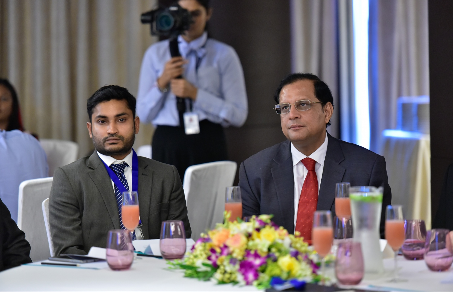 މާލެ- މޭ 2، 2019- މިއަހަރުގެ ނޫސްވެރިކަމުގެ މިނިވަންކަމުގެ ދުވަސް ފާހަގަކުރުމުގެ ގޮތުން ހޮޓަލް ޖެންގައި ބޭއްވި ރަސްމިއްޔާތުގެ ތެރެއިން.--- ފޮޓޯ: ހުސައިން ވަހީދު/މިހާރު