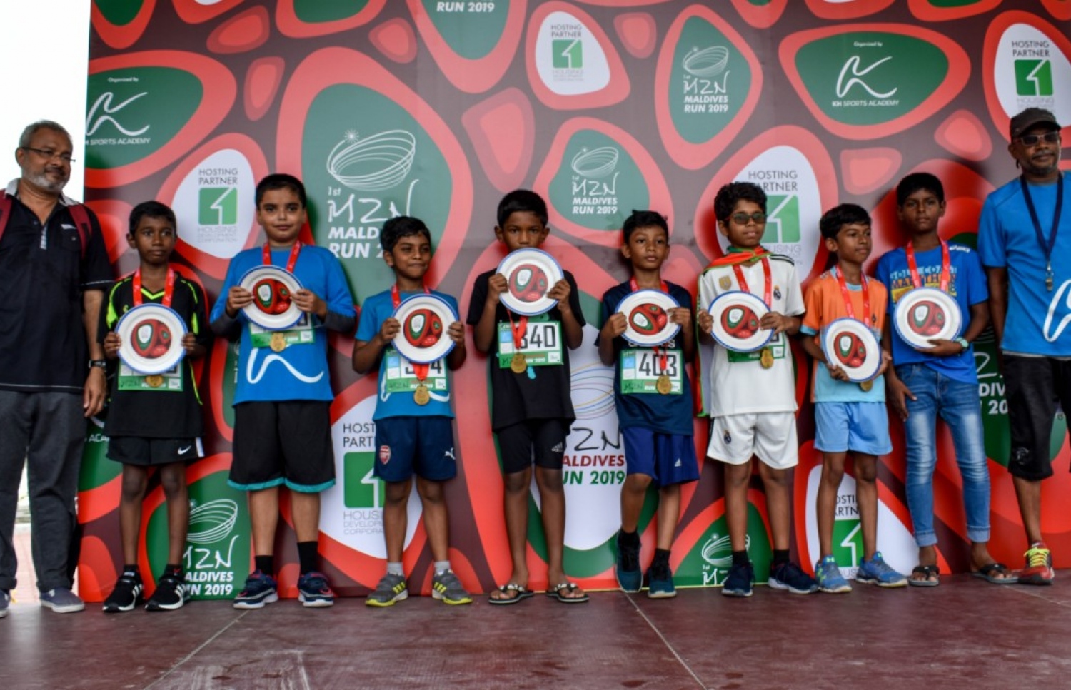 "އެމް.އެޒް.އެން މޯލްޑިވްސް ރަން" ގެ އިނާމް ދިނުމުގެ ރަސްމިއްޔާތުގެ ތެރެއިން.