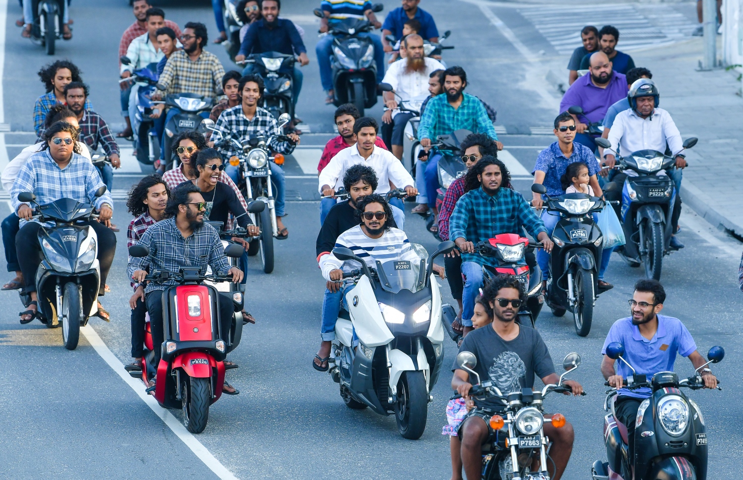 ސައިކަލުތަކެއް ދުއްވާފައިދަނީ: ދުވާލަކު 44 ސައިކަލު ރަޖިސްޓްރީ ކުރޭ