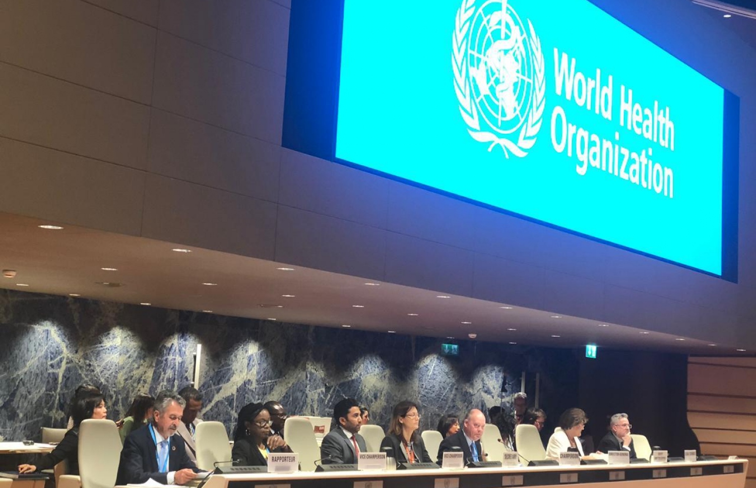 ޑަބްލިއުއެޗްއޭގެ ކޮމެޓީ ބީގެ ރިޔާސަތު، ހެލްތު މިނިސްޓަރު އަމީން ބަލަހައްޓަވަނީ