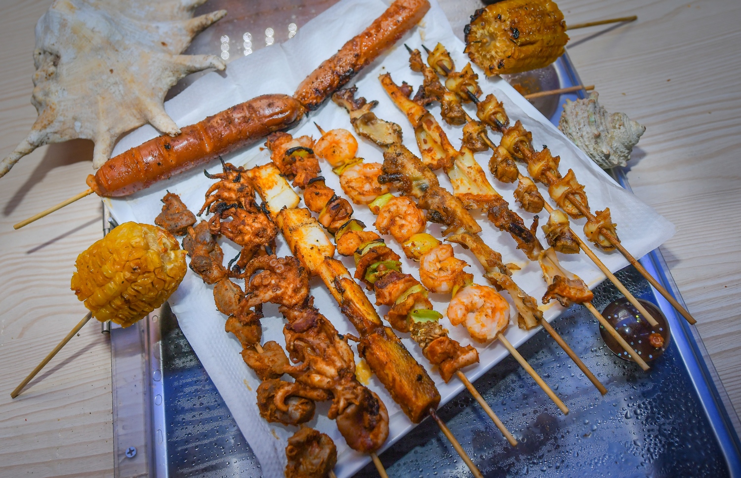 ސީފުޑްގެ ބާވަތްތައް ފިހެފައި-- ފޮޓޯ: ނިޝާން އަލީ/ މިހާރު