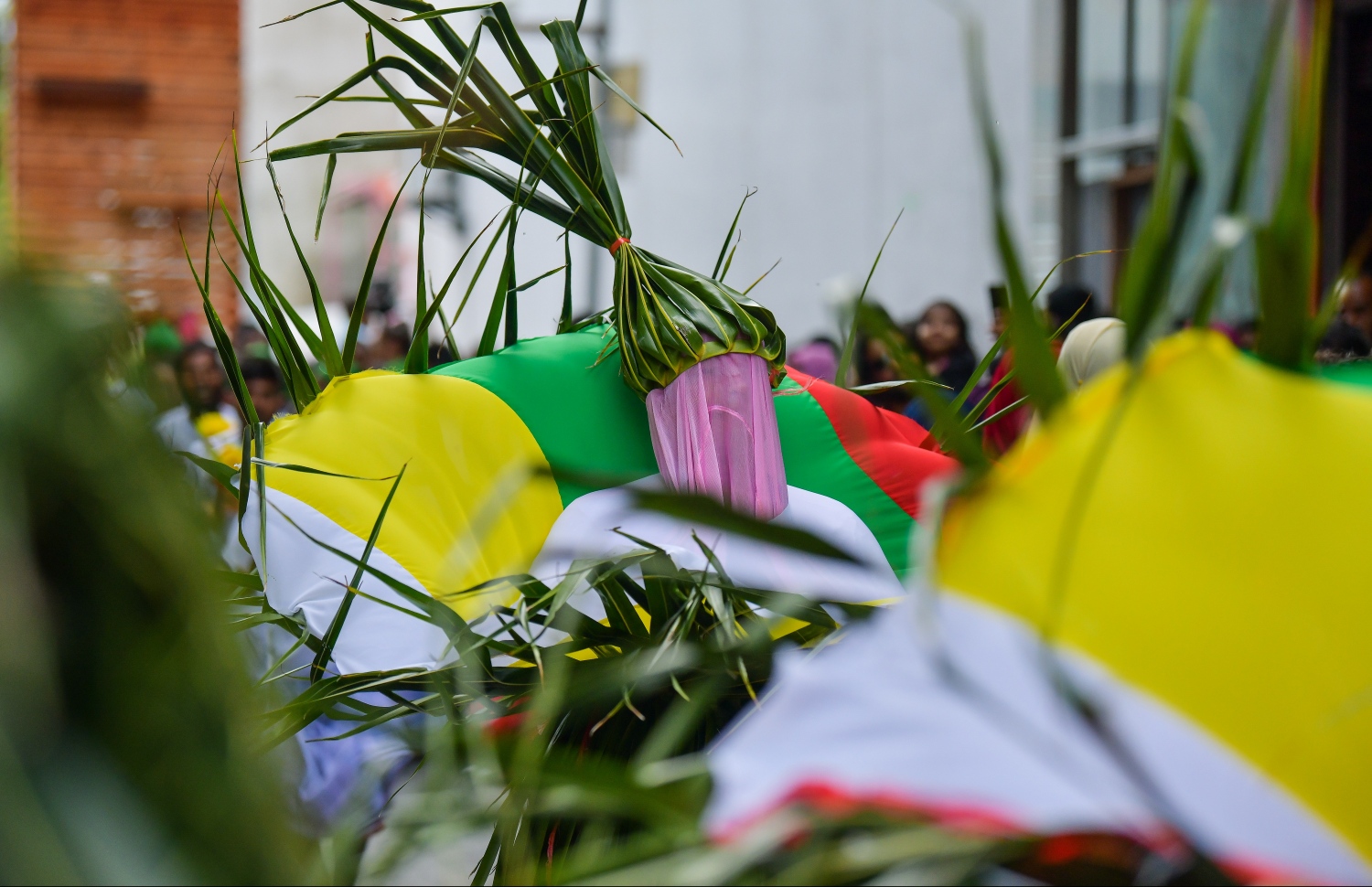 މާލެ: ޖޫން 4، 2019- މަޖީދީ މަގުގައި ކުރިއަށްދިޔަ ސަގާފީ ކުޅިވަރުތަކުގައި ބައިވެރިވި މާލިތައް ނަށަނީ---ފޮޓޯ: ހުސައިން ވަހީދު/މިހާރު