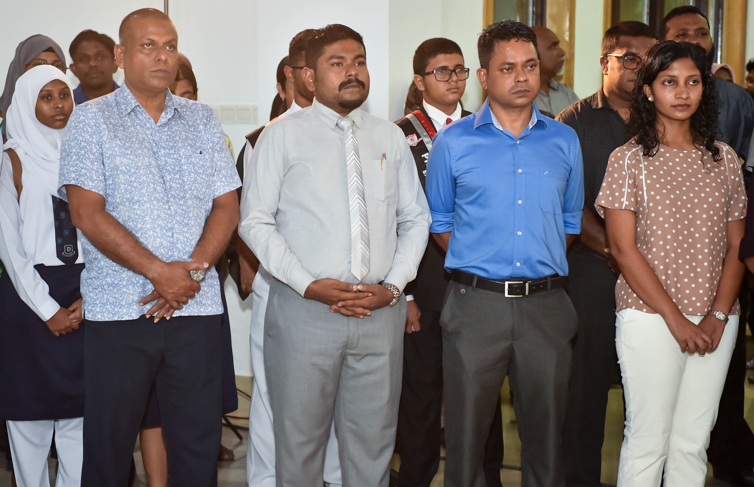 މާލެ: ޖޫން 11، 2019: އެންވާރަމަންޓް މިނިސްޓްރީ އަދި މިނިސްޓްރީ އޮފް އަރޓްސް، ކަލްޗަރ އެންޑް ހެރިޓޭޖް ގުޅިގެން މިއަހަރުގެ ތިމާވެށީގެ ދުވަސް ފާހަގަކުރުމުގެ ގޮތުން "ދިވެހި ތާރީޚުގެ ތެރެއިން ތިމާވެށި" ފޮޓޯ މައުރަޒު ހުޅުވުމަށް ބޭއްވި ހަފުލާއެއްގެ ތެރެއިން-- ފޮޓޯ: ރައީސް އޮފީސް