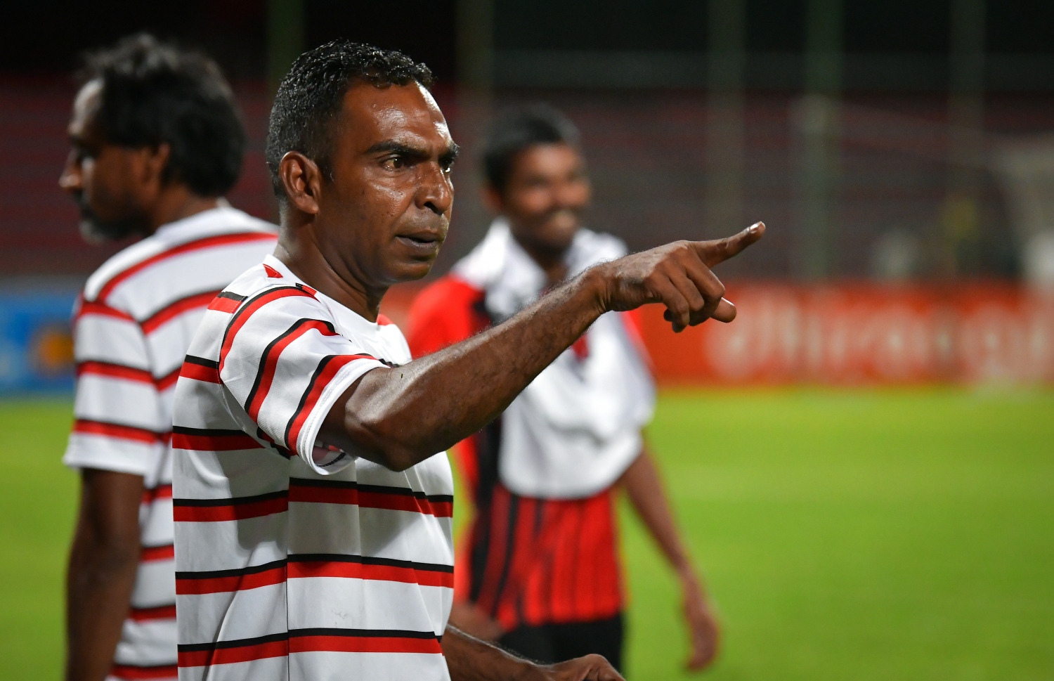 މިދިޔަ ސީޒަނުގެ ޓީސީގެ މެޗެއްގެ ތެރެއިން އާތީ. -- ފޮޓޯ: މިހާރު ފައިލް ފޮޓޯ