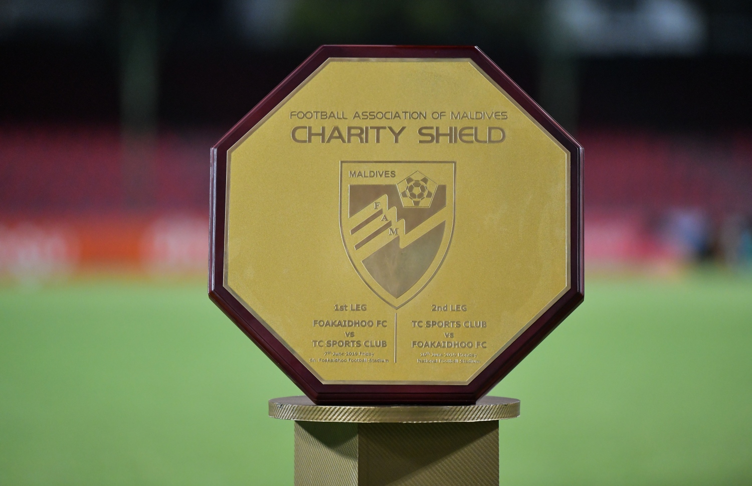 މިދިޔަ ސީޒަނަށް އެފްއޭ އިން ތައްޔާރުކުރި ޝީލްޑް.- ފޮޓޯ: ނިޝާން އަލީ/ މިހާރު