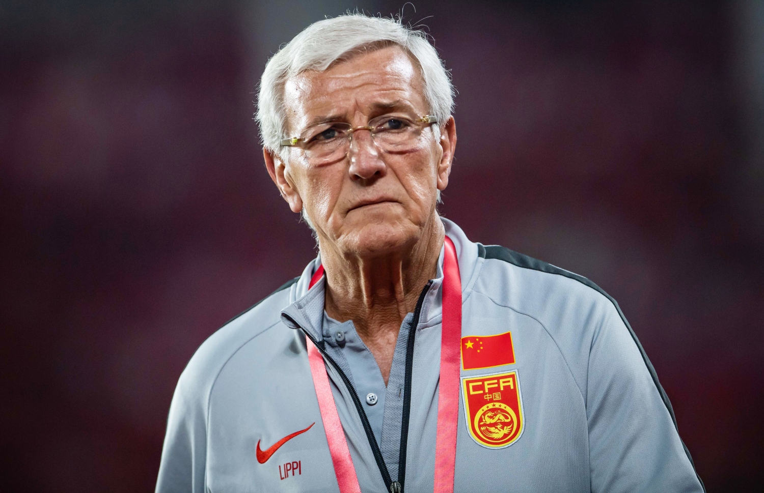 އިޓަލީގެ ކޯޗު ލިއްޕީ އަލުން ޗައިނާ ޓީމާ ހަވާލުވީ މިދިޔަ މަހު. -- ފޮޓޯ: އޭއެފްޕީ