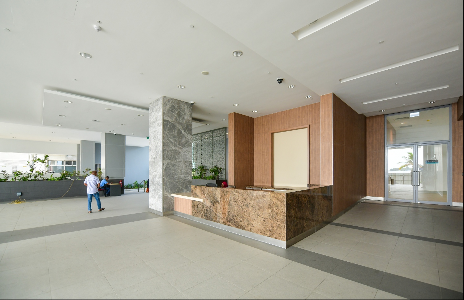 ދަރުމަވަންތަ ހޮސްޕިޓަލްގެ މައި ރިސެޕްޝަން ސަރަހައްދު---ފޮޓޯ: ހުސައިން ވަހީދު/މިހާރު