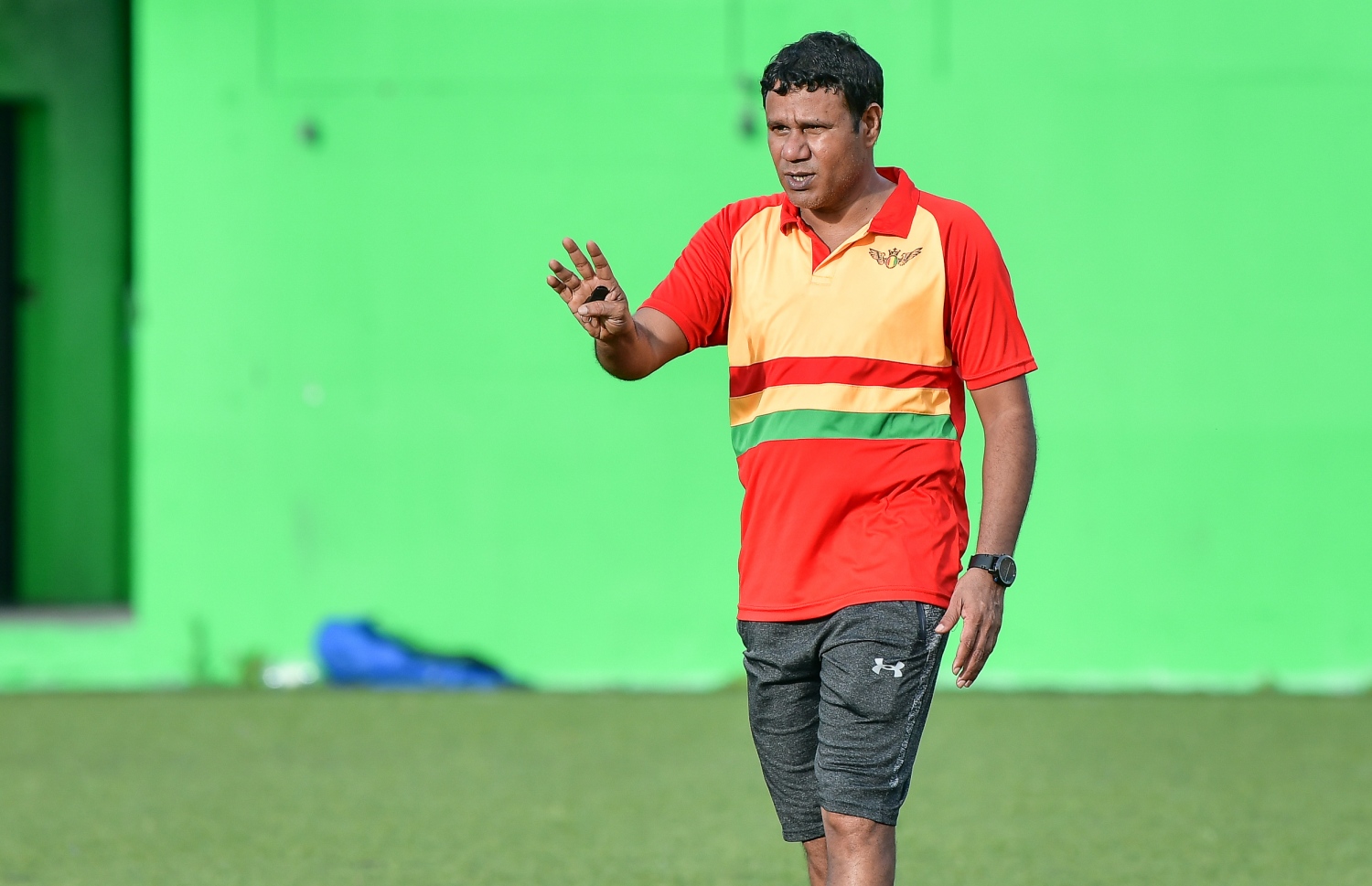 ދަ ގްރާންޑޭގެ ޕްރެކްޓިހުގެ ތެރެއިން އިންމަ.-- ފޮޓޯ: ނިޝާން އަލީ/ މިހާރު