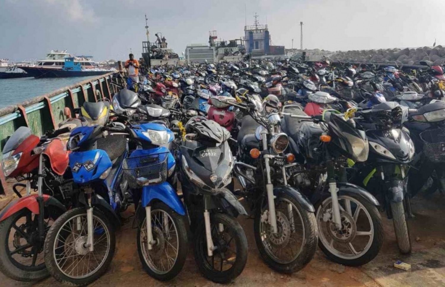 ގަވައިދާ ހިލާފުވެގެން ޓޯ ކޮށްފައިވާ ސައިކަލްތަކެއް ނައްތާލަން ތިލަފުއްޓަށް ގެންދަނީ