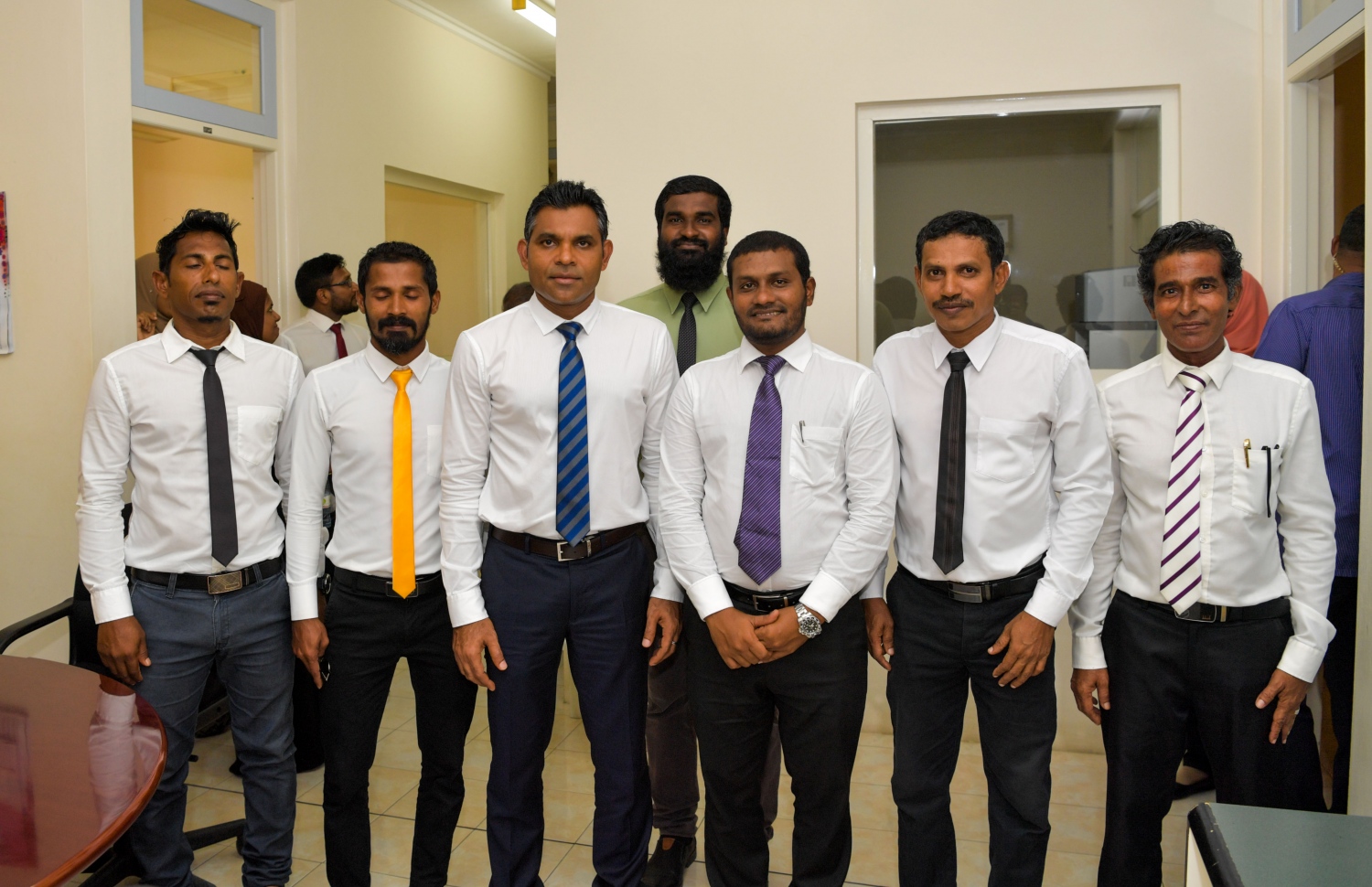 ހއ. މޮޅަދޫ: ޖޫން 22، 2019: ހއ. އަތޮޅުގެ ބައެއް ރަށްރަށަށް ނައިބު ރައީސް ފައިސަލް ފެއްޓެވި ދަތުރުފުޅުގައި އެމަނިކުފާނު ހއ. މޮޅަދޫގެ ކައުންސިލަރުންނާއެކު.-- ފޮޓޯ: ރައީސް އޮފީސް