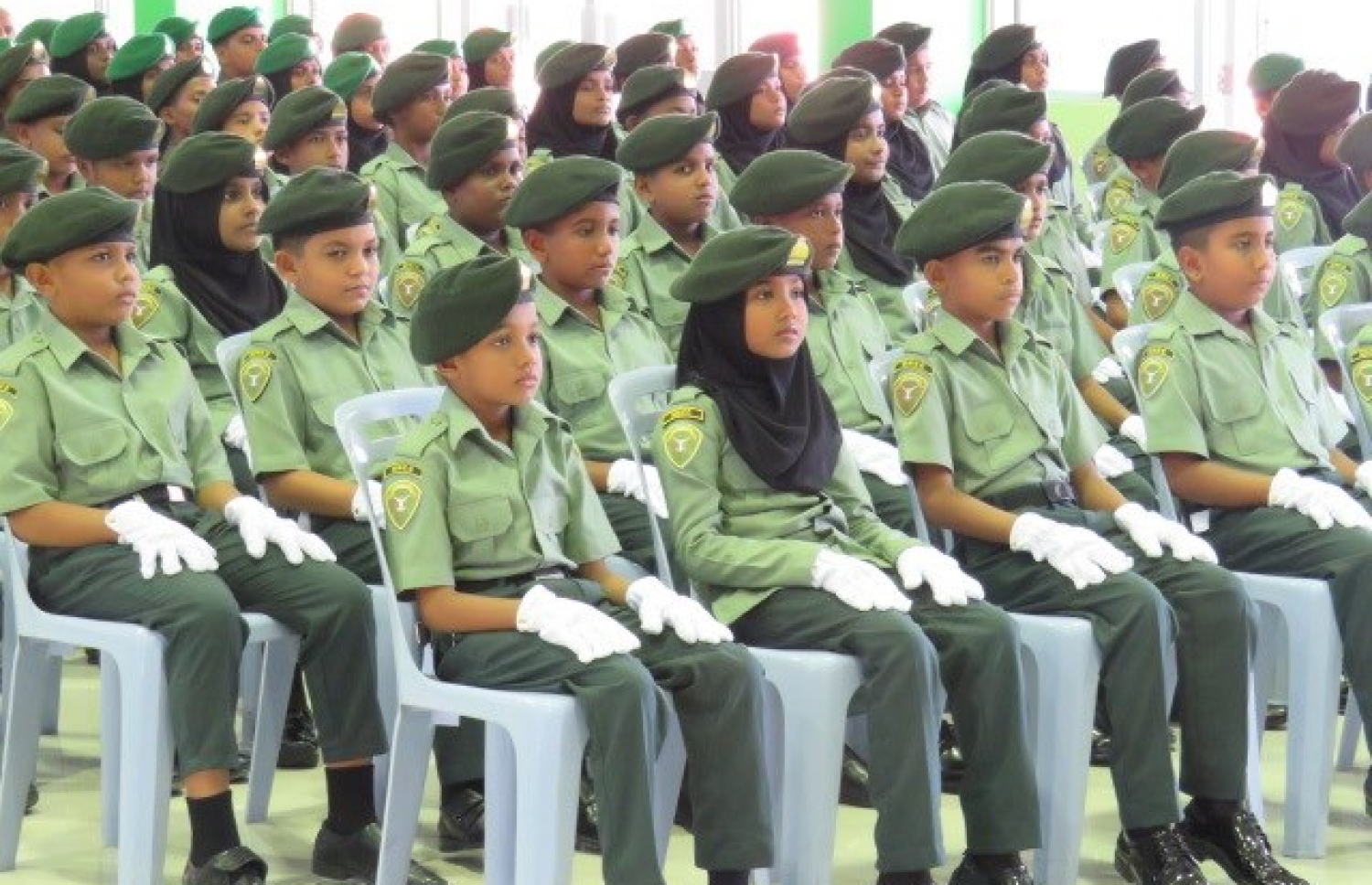 ހަމަދު ސްކޫލުގެ ދަރިވަރުން ކެޑޭޓްކަމުގެ ހުވާކުރަން އިއްޔެ ބޭއްވި ރަސްމިއްޔާތުގެ ތެރެއިން.-- ފޮޓޯ: ހަމަދު ސްކޫލު