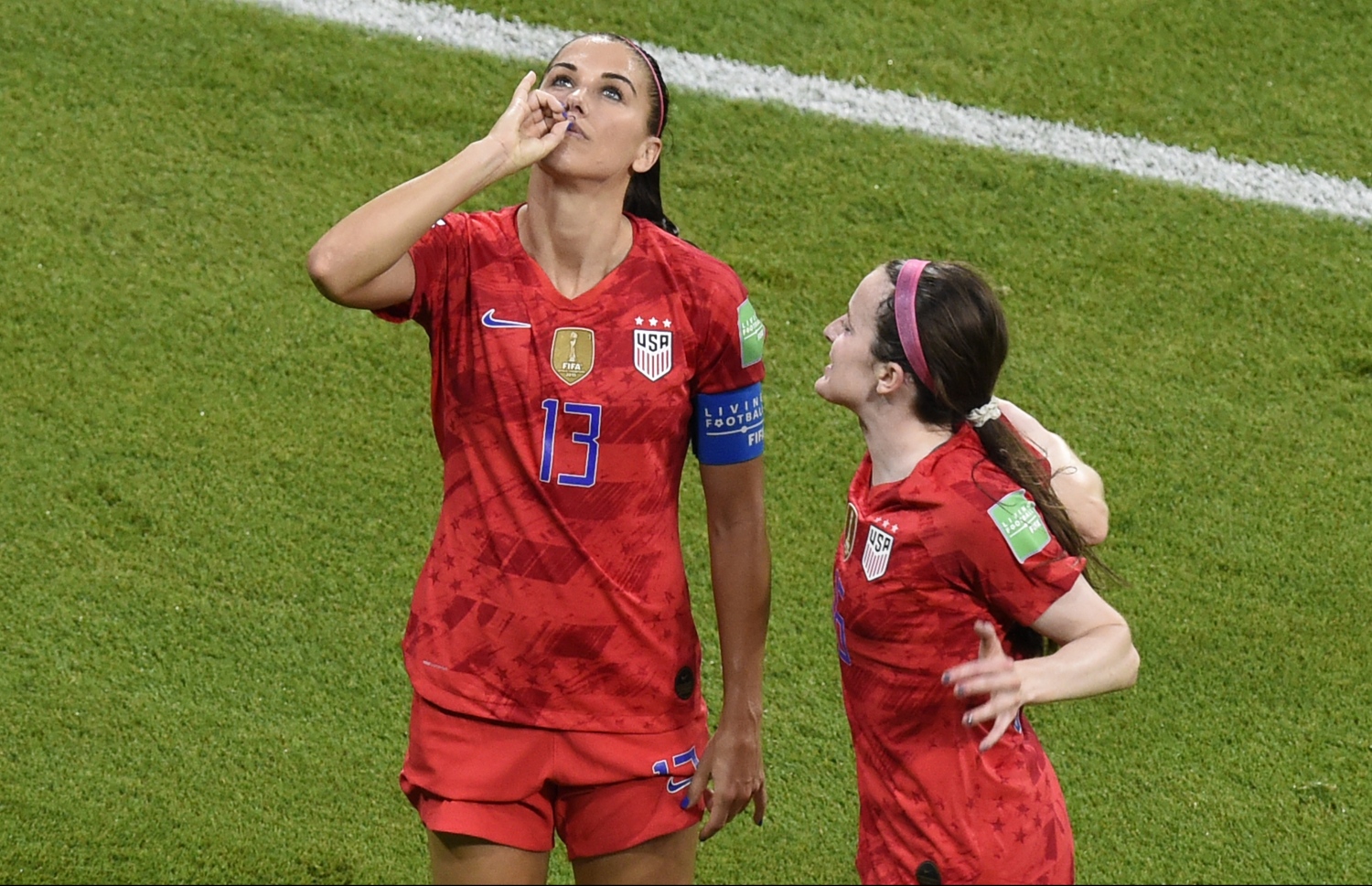 ލަނޑު ޖެހުމަށް ފަހު މޯގަން އުފާފާޅުކުރަނީ.- ފޮޓޯ: އޭއެފްޕީ