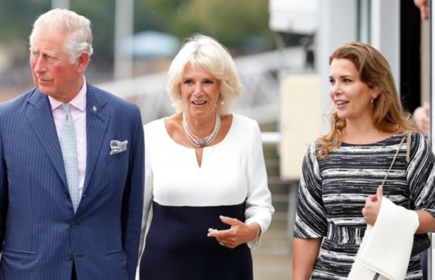 ޕްރިންސަސް ހަޔާ (ކ) ޕްރިންސް ޗާލްސް އާއި ކެމީލާއާ އެކު. --ފޮޓޯ:ގެޓީ އިމޭޖަސް