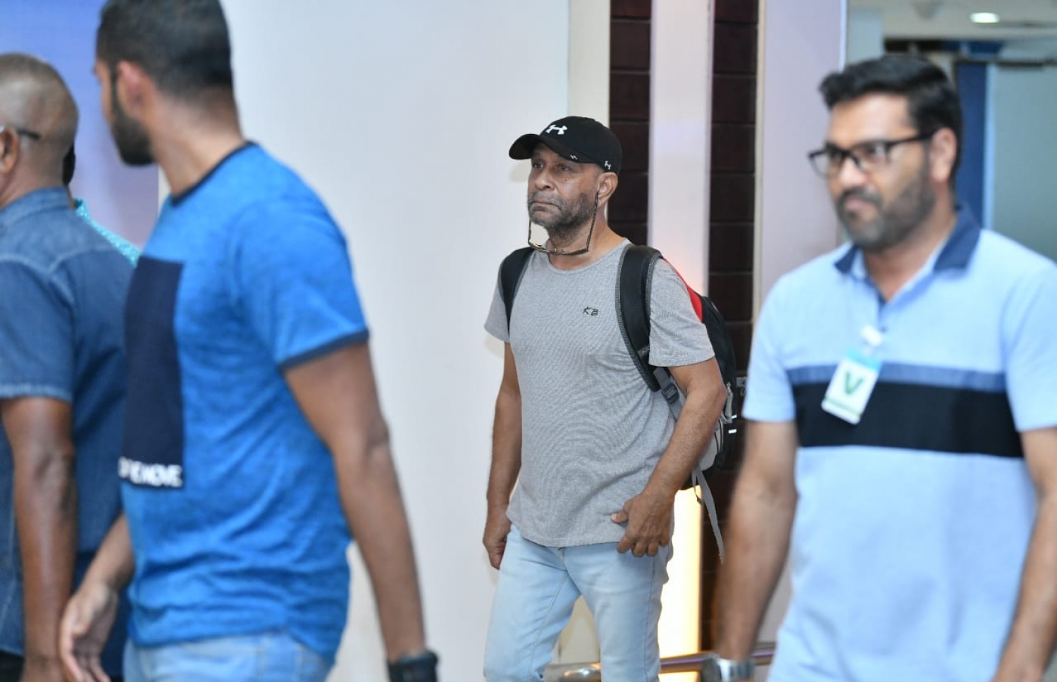 ކުށެއް ނެތް އެތައް ދިވެހިންނެއްގެ މަރާލުމުގެ މޭސްތިރި ލުތުފީ، ފުލުހުންގެ ބެލުމުގެ ދަށުން މިރޭ ގެންދަނީ.---ފޮޓޯ: ހުސައިން ވަހީދު/މިހާރު