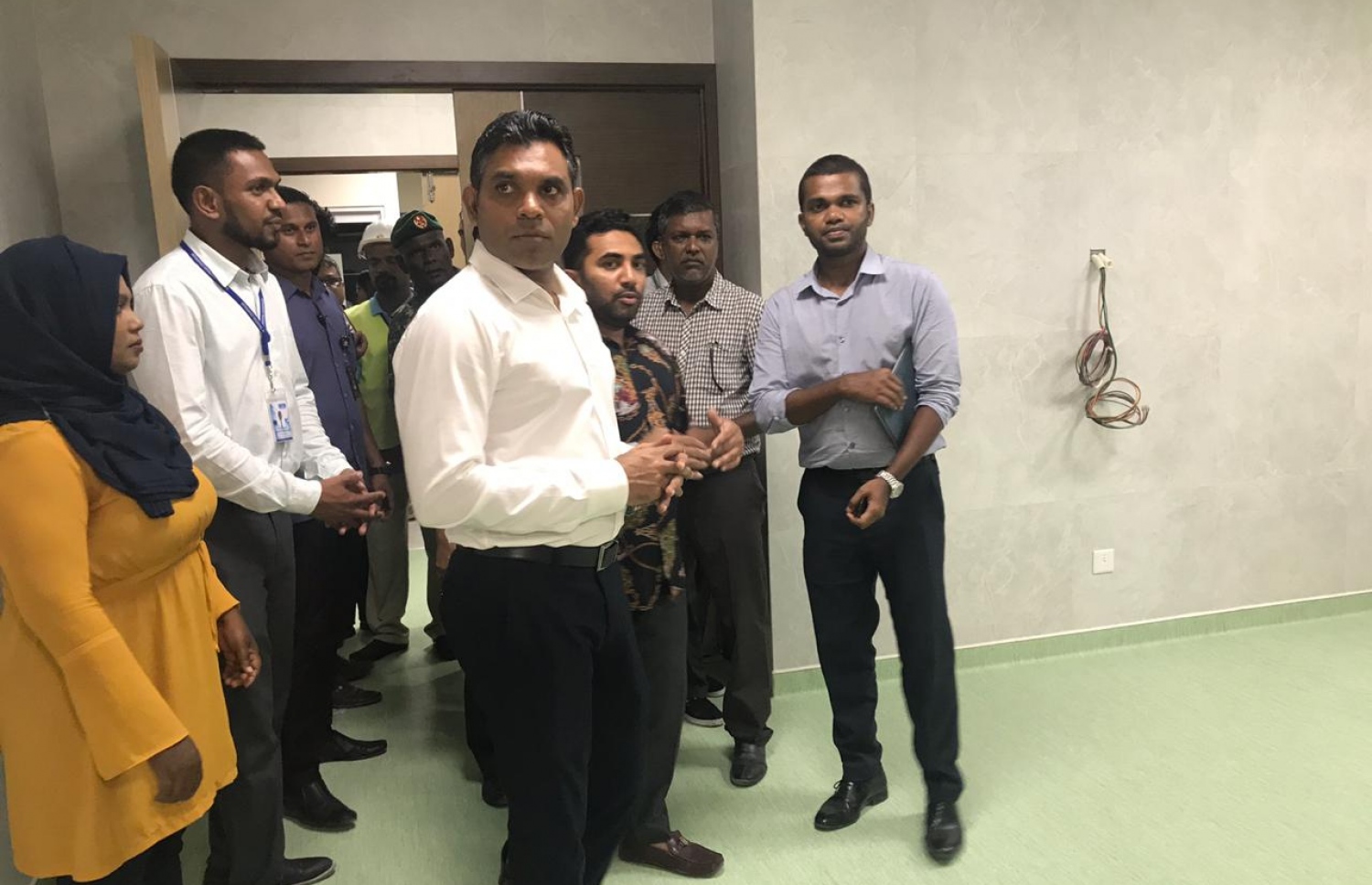 ނައިބު ރައީސް ފައިސަލް އައްޑު އަށް ކުރެއްވި ދަތުރުފުޅު