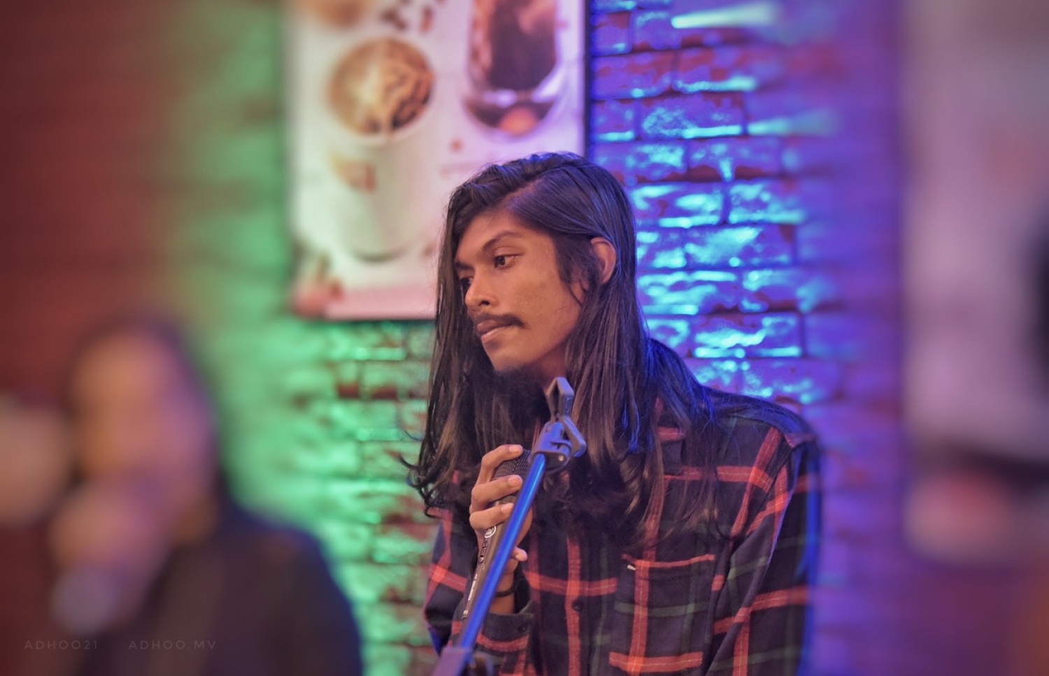 ލަވަކިޔުންތެރިޔާ ޝަލަބީ އިބްރާހިމް.-- ފޮޓޯ: އަދޫ