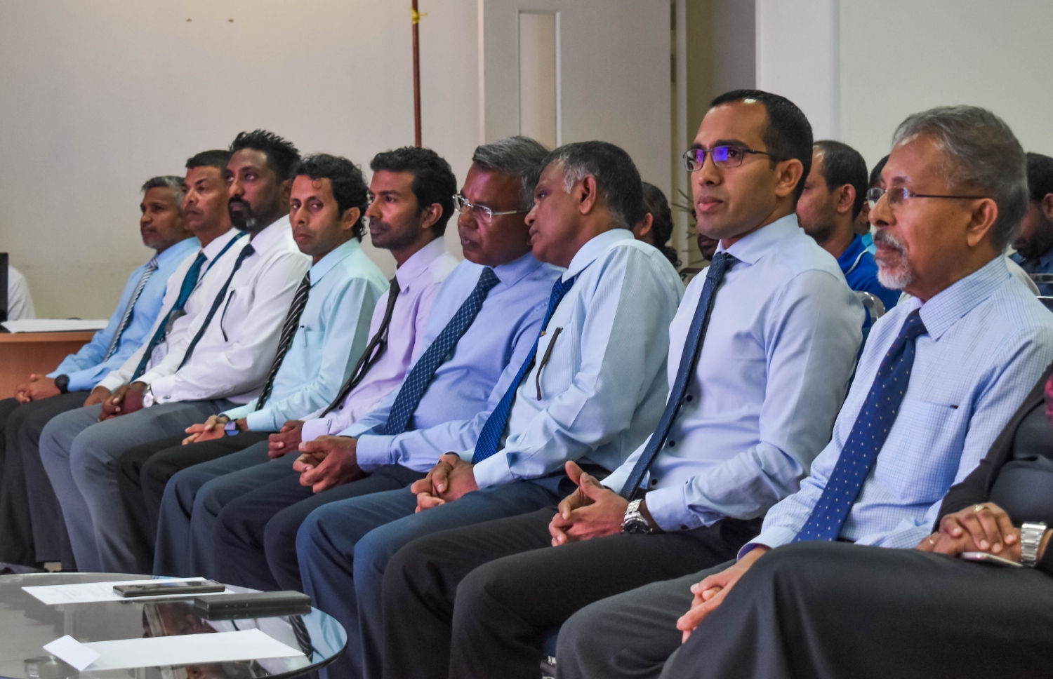 ދުނިޔޭގެ ހުނަރުވެރިންގެ ދުވަހާ ގުޅިގެން ބޭއްވި ރަސްމިއްތާތުގައި ބައިވެރިވި ބައެއް ބޭފުޅުން -- ފޮޓޯ: ޓިވެޓް އޮތޯރިޓީ