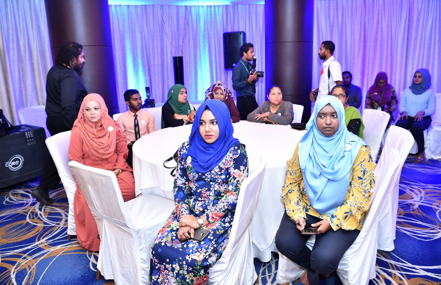 މާލެ: ޖުލައި 16، 2019: "ބްރީތްލައިފް ކެމްޕޭން" އިފްތިތާހު ކުރުމަށް ހޮޓެލް ޖެންގައި ބޭއްވި ރަސްމިއްޔާތެއްގެ ތެރެއިން.-- ފޮޓޯ: ރައީސް އޮފީސް