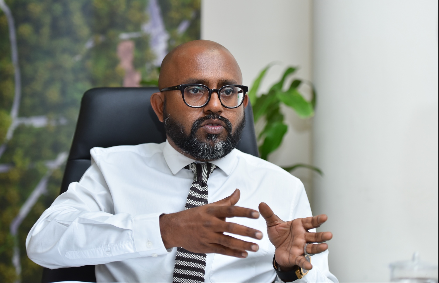 އެމްއައިޓީޑީސީގެ މެނޭޖިން ޑިރެކްޓަރު މުހައްމަދު ރާއިދު-- ފޮޓޯ: ހުސަިއން ވަހީދު/ މިހާރު