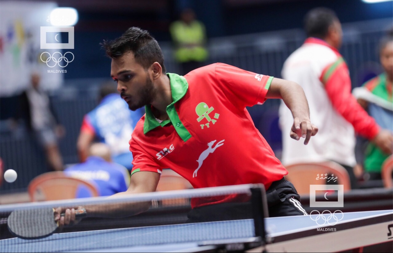 ޒީސްތު ގްރޫޕް ސްޓޭޖުގައި ކުޅެނީ: ރަފާއާ އެއްކޮށް އޭނާ ވަނީ މޮޅު ކުޅުމެއް ދައްކާފައި. -- އެމްއޯސީ ފޮޓޯ: މުހައްމަދު ޝަރުހާން