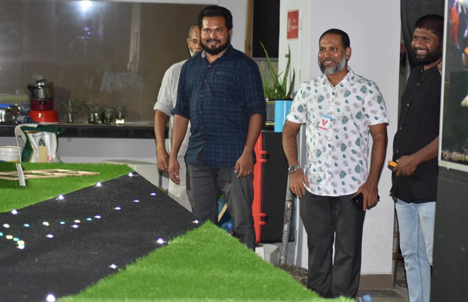 އެމްއޭސީއެލްގެ ފުޅަނދުތައް ހަދާގޮތް ހޯމް މިނިސްޓަރު އިމްރާން ބައްލަވައިލައްވަނީ-- ފޮޓޯ: ހޯމް މިނިސްޓްރީ